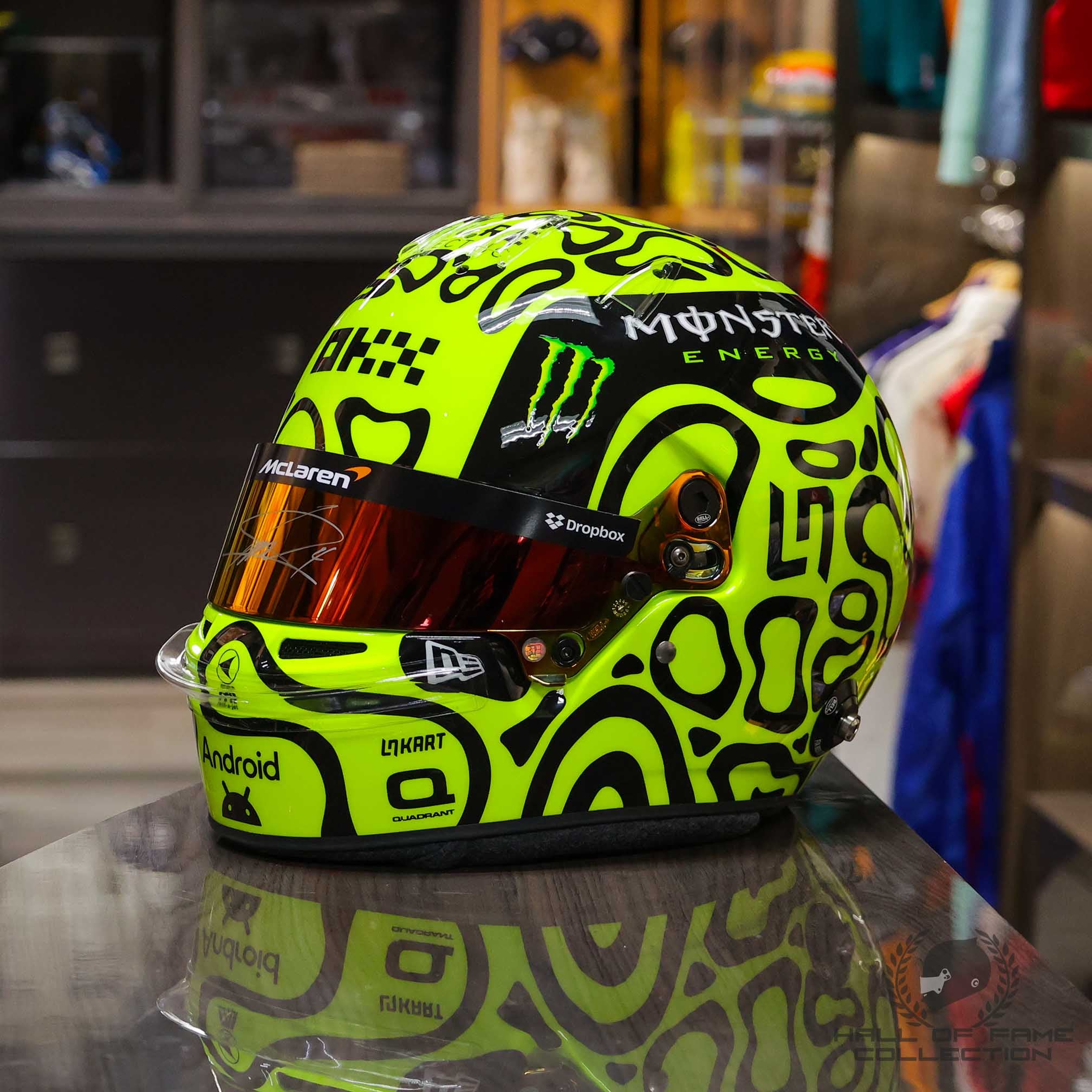 2024 Lando Norris Signed Official Replica McLaren F1 Helmet