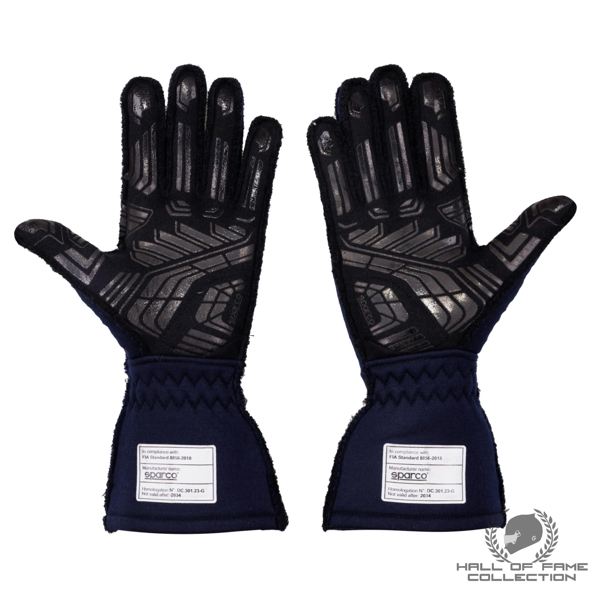 2024 Max Verstappen World Championship Season Used Red Bull F1 Gloves