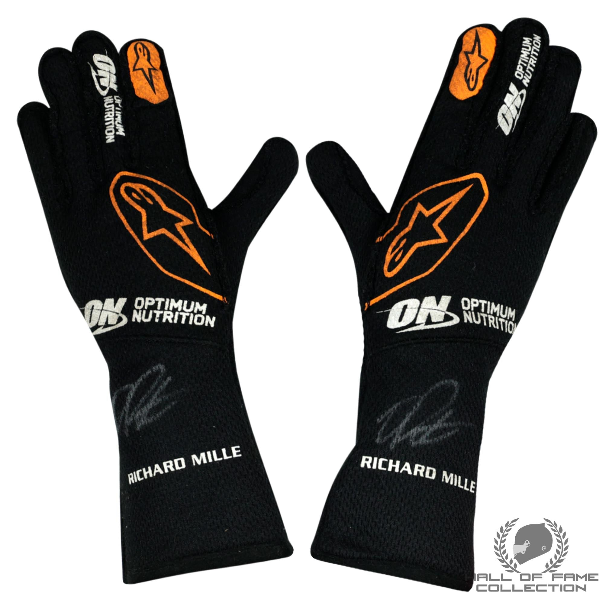 2024 Oscar Piastri Signed Race Used McLaren F1 Gloves
