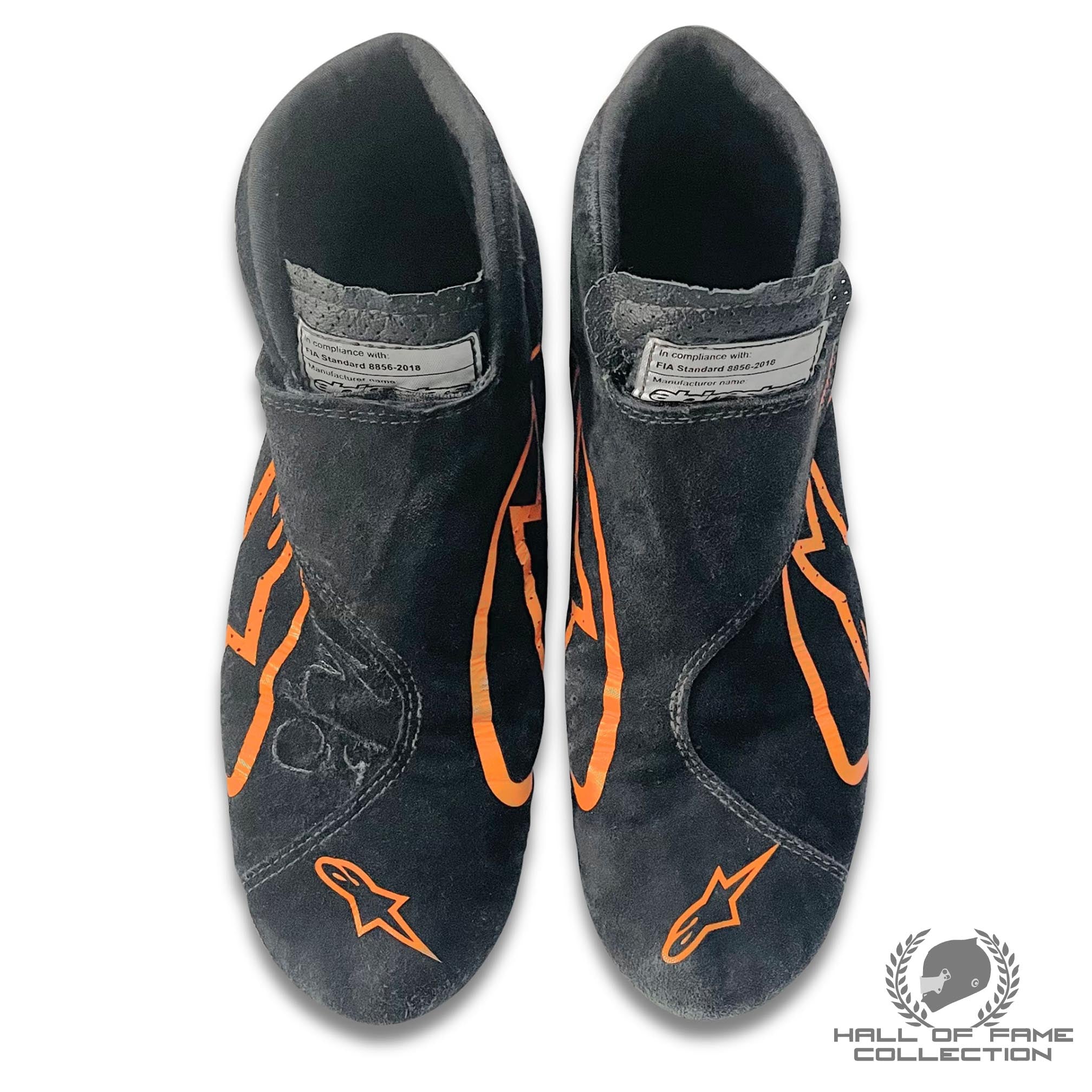 2024 Pato O'Ward Signed Race Used Mclaren IndyCar Boots