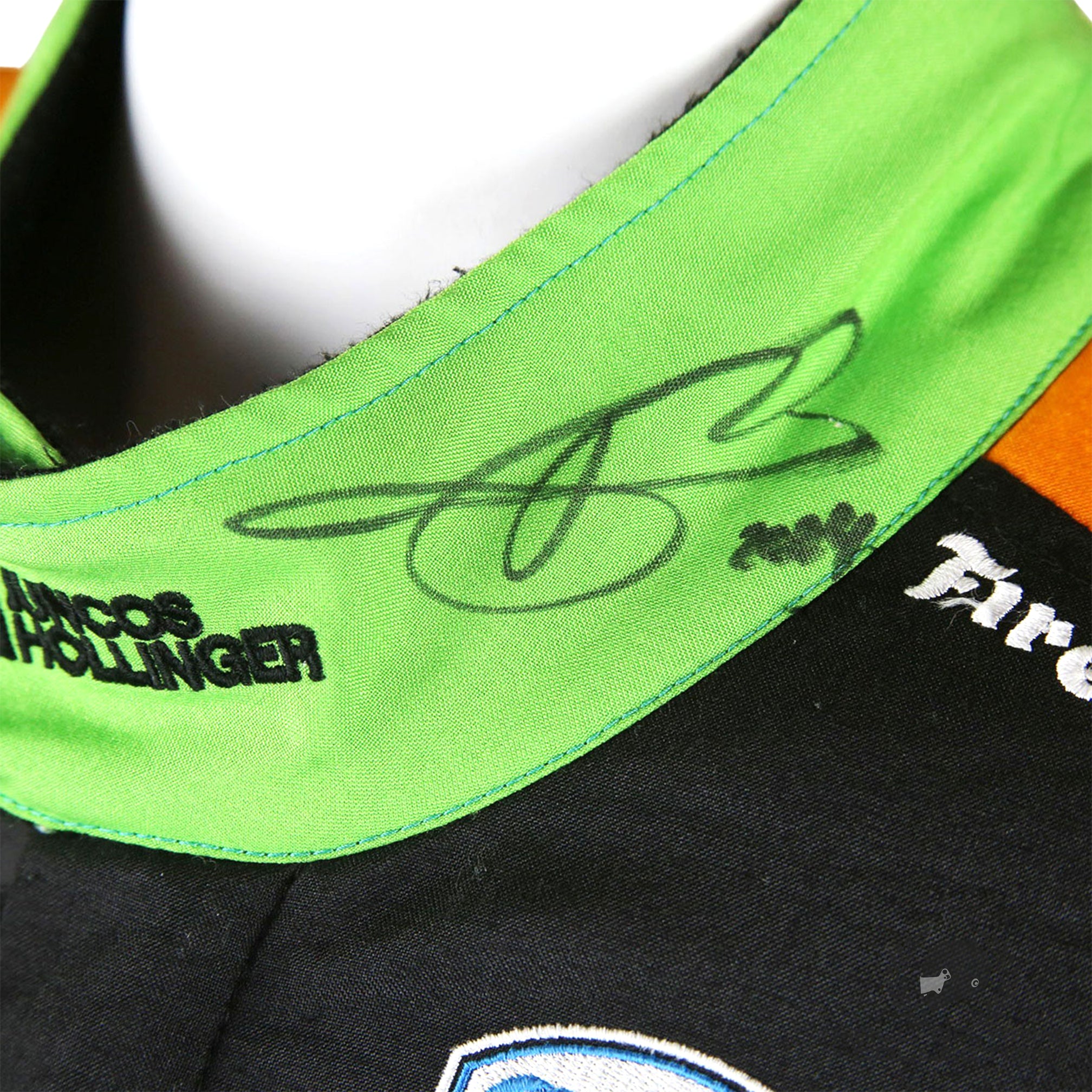 2024 Romain Grosjean Signed Juncos Hollinger Racing IndyCar Suit