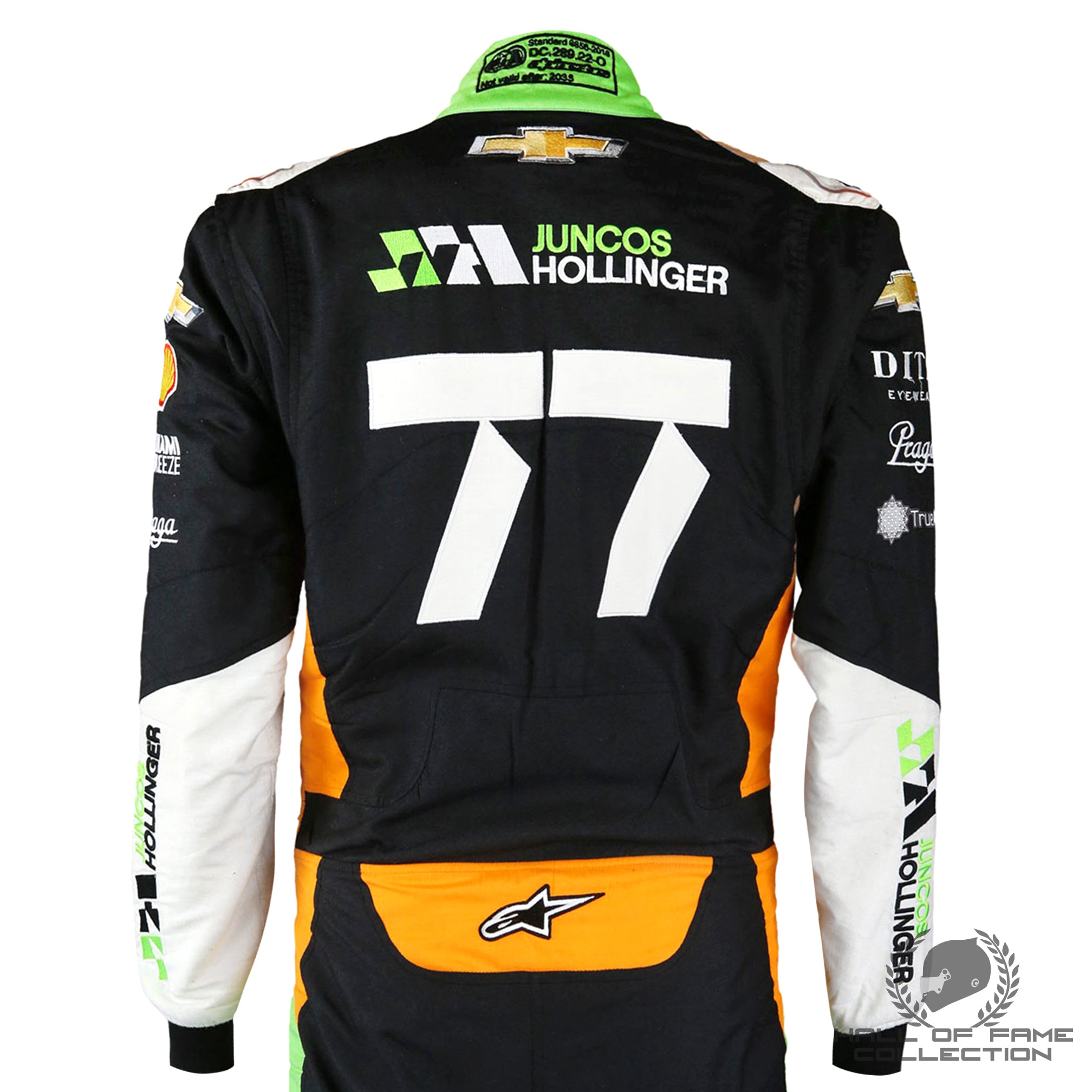2024 Romain Grosjean Signed Juncos Hollinger Racing IndyCar Suit