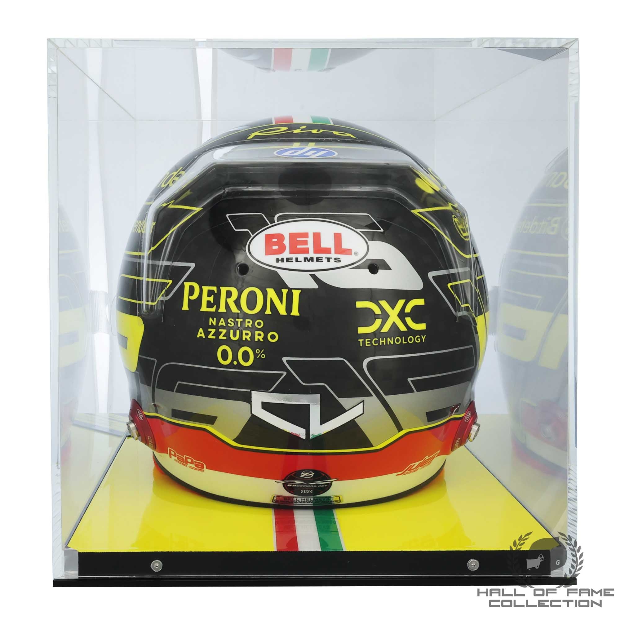 2024 Charles Leclerc Signed Scuderia Ferrari Replica Monza Limited Edition 8/15 F1 Helmet
