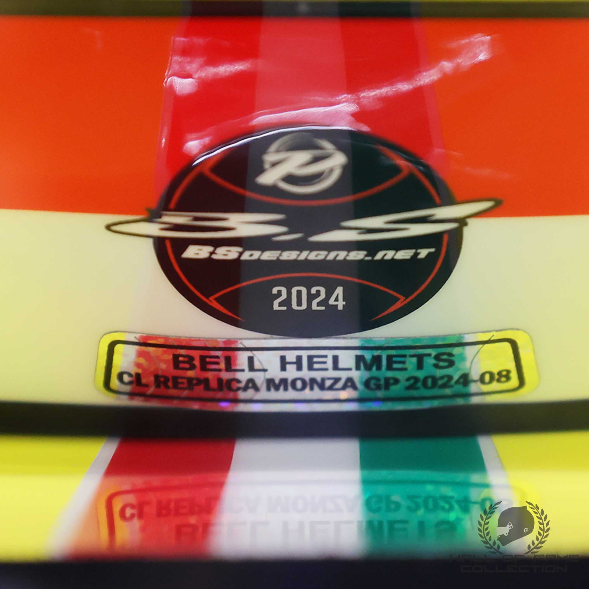 2024 Charles Leclerc Signed Scuderia Ferrari Replica Monza Limited Edition 8/15 F1 Helmet