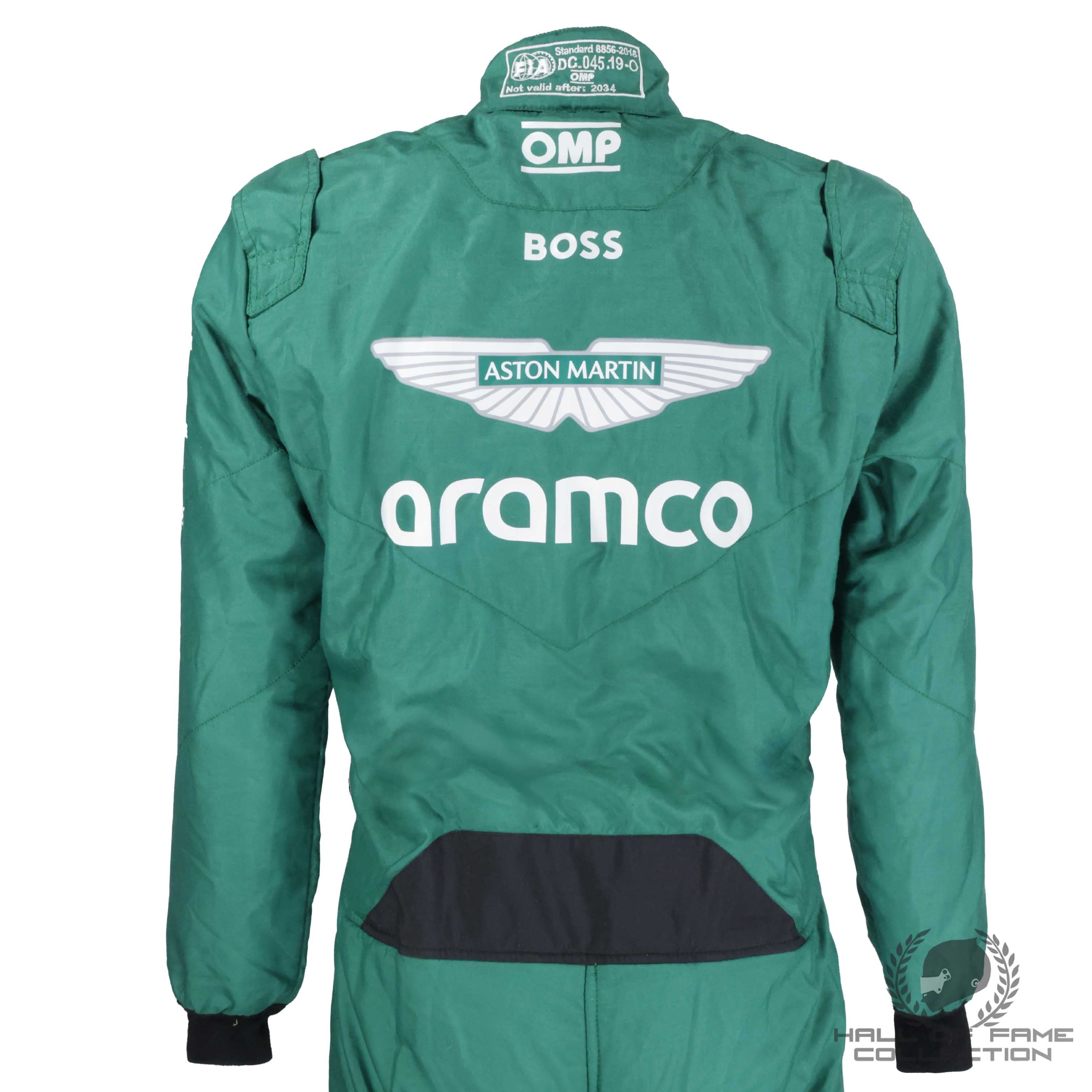2024 Fernando Alonso Race Used Aston Martin F1 Suit