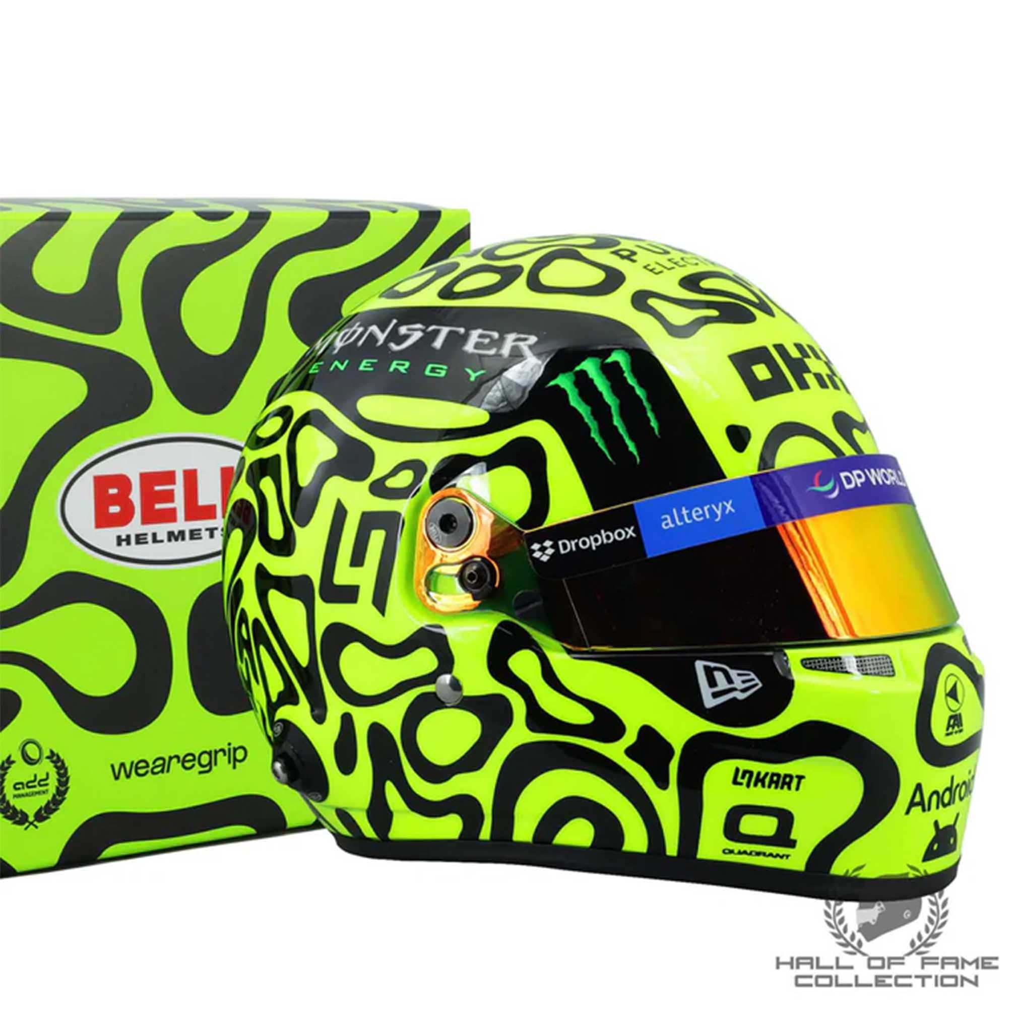 2024 Lando Norris 1:2 Scale Bell McLaren F1 Helmet