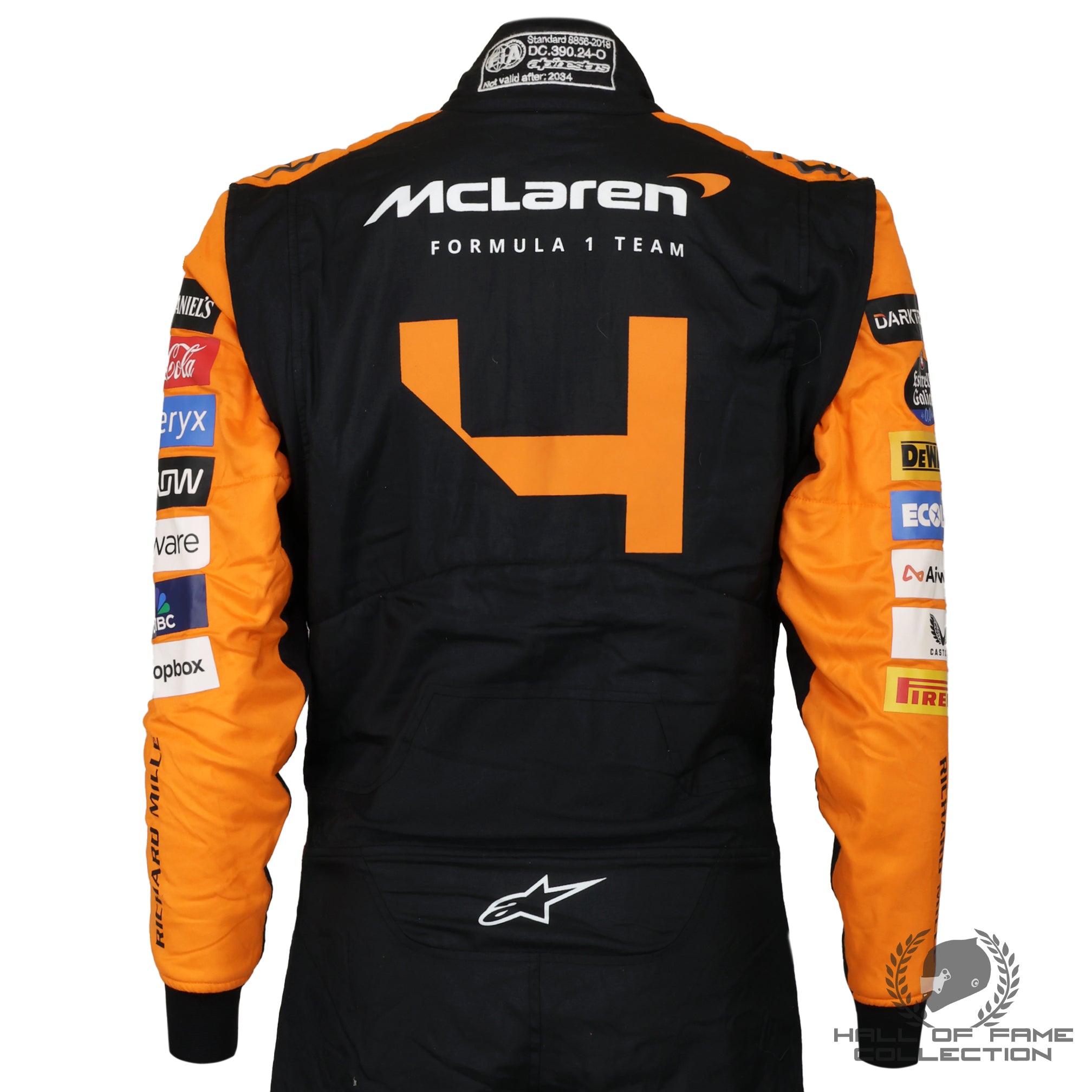 2024 Lando Norris Signed McLaren World Constructor Championship F1 Suit