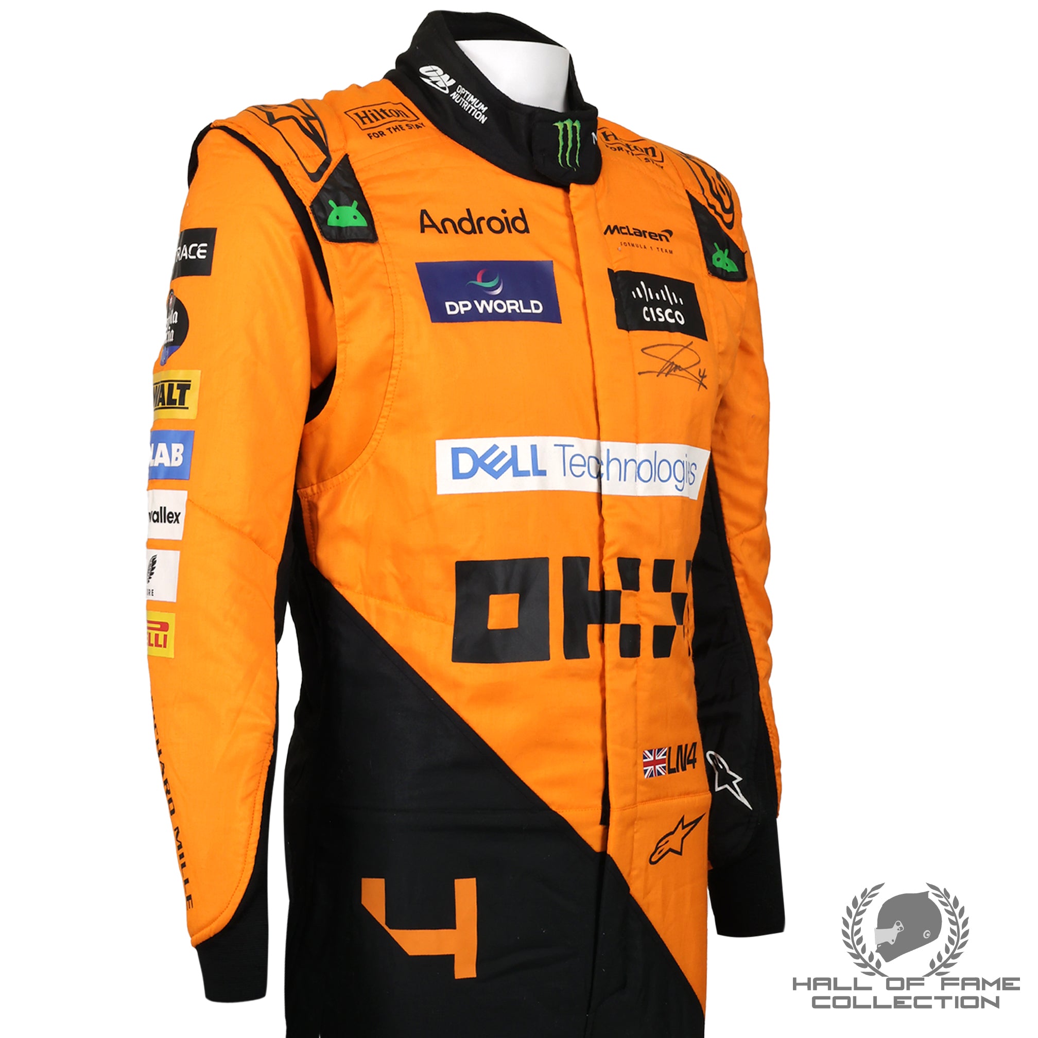 2024 Lando Norris Signed McLaren World Constructor Championship F1 Suit