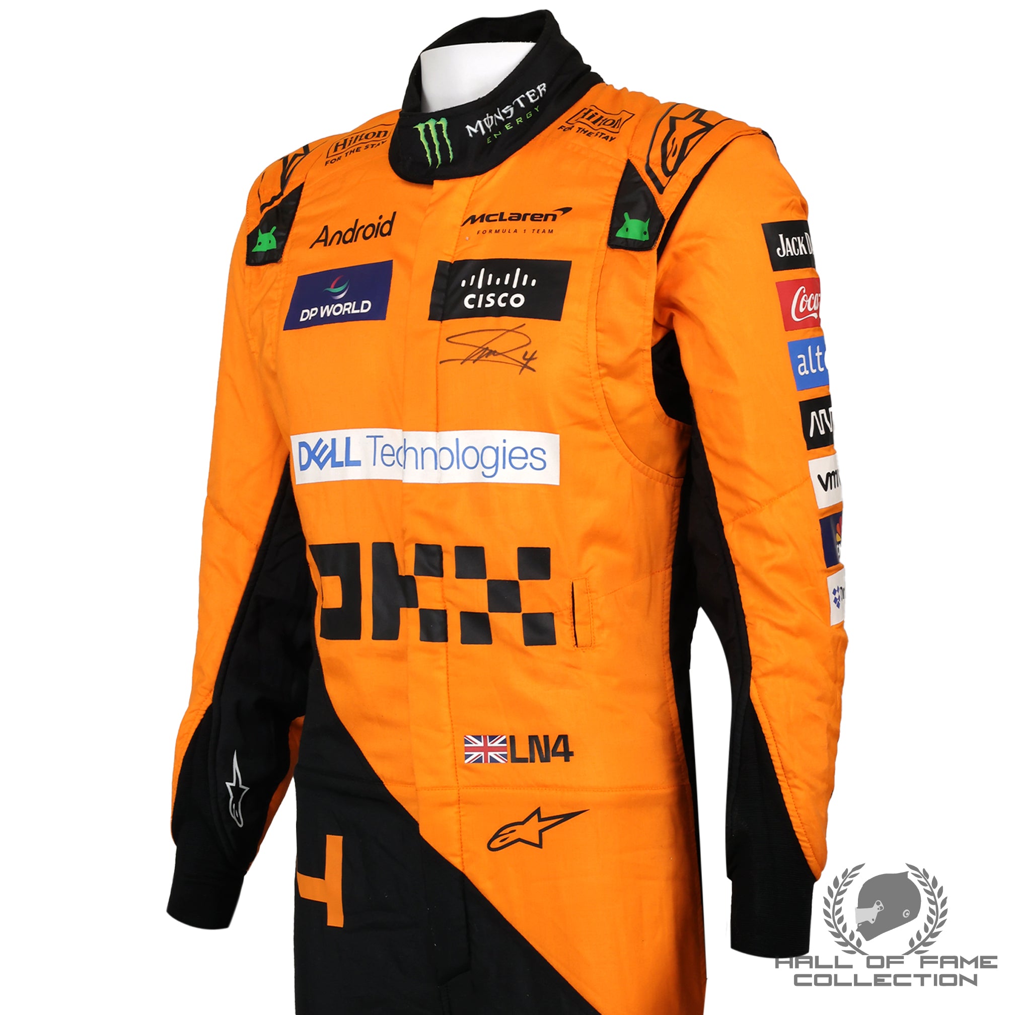 2024 Lando Norris Signed McLaren World Constructor Championship F1 Suit