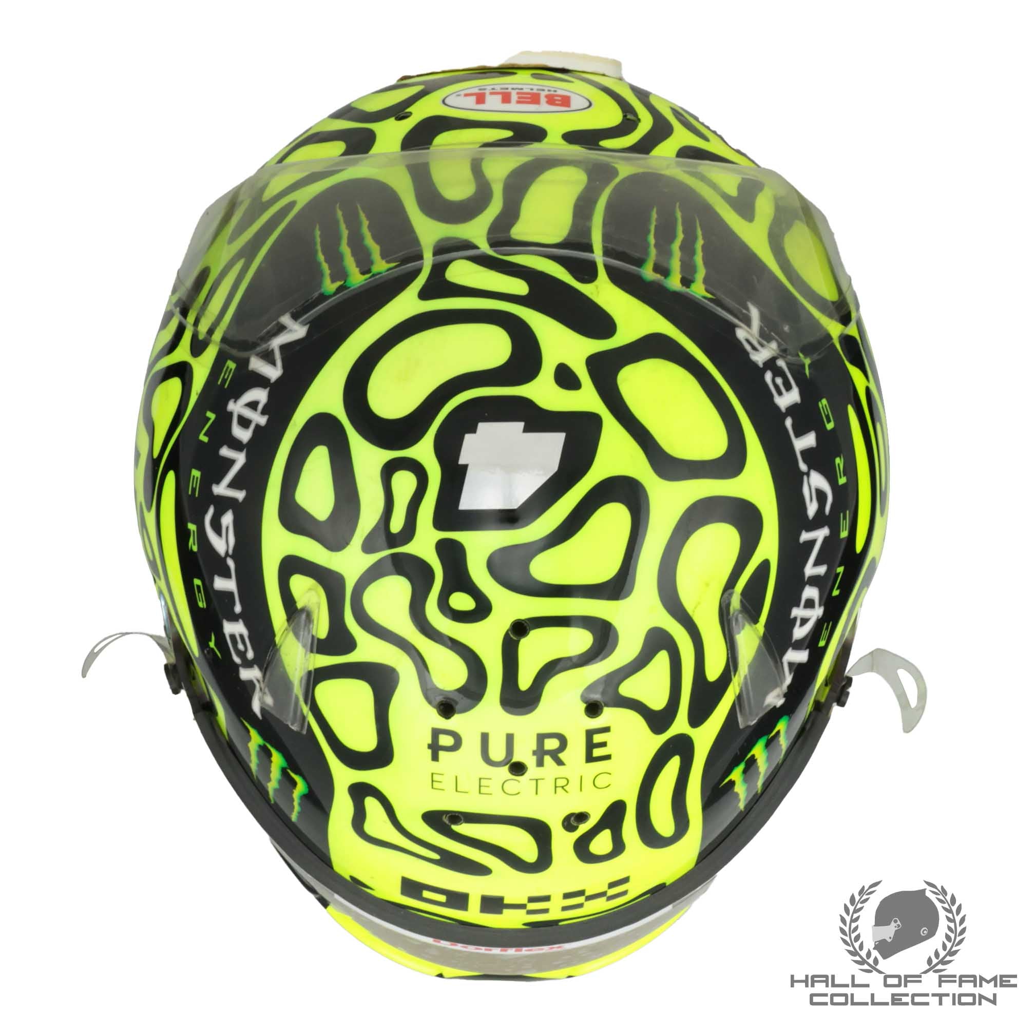 2024 Lando Norris Triple Podium Signed Race Used McLaren F1 Helmet