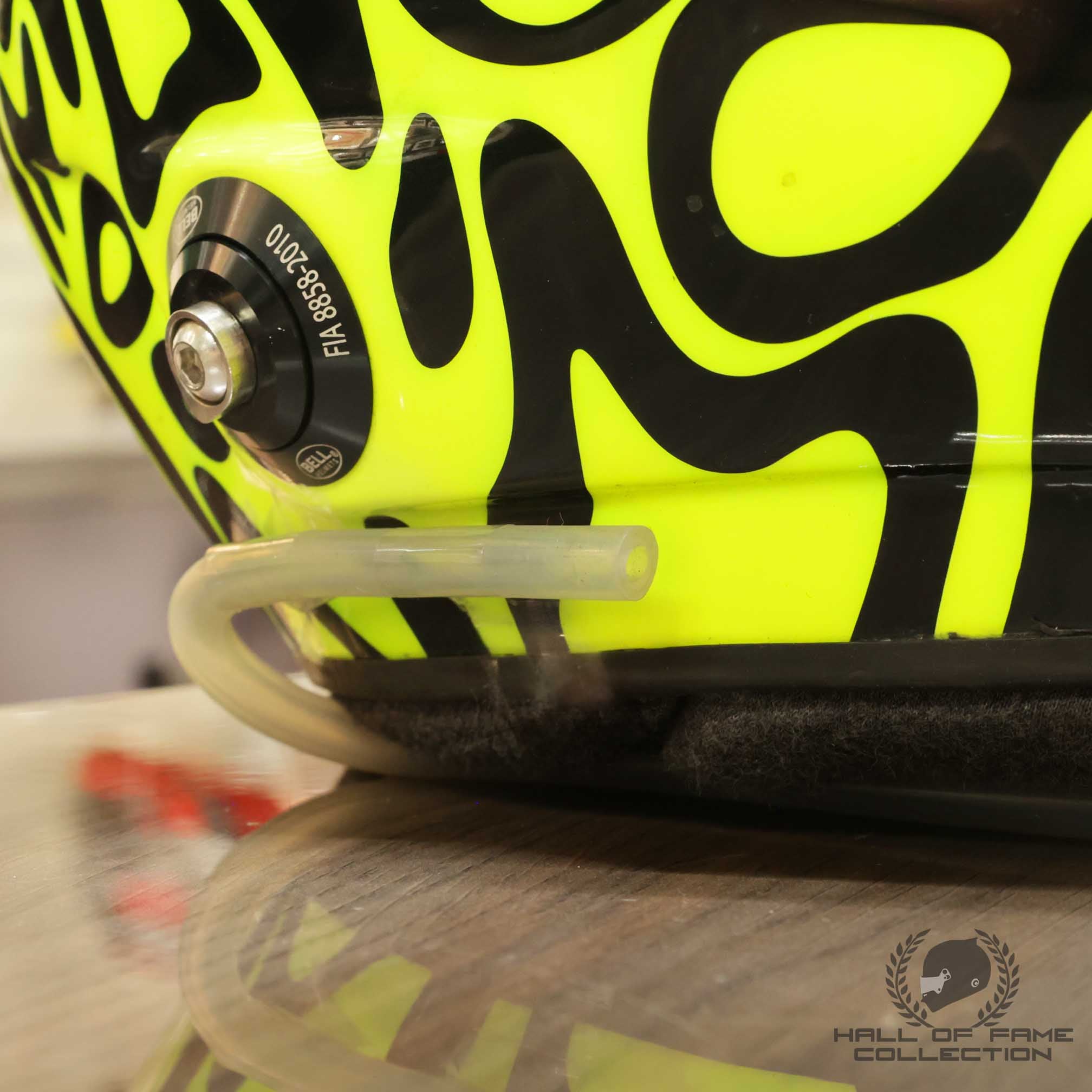 2024 Lando Norris Triple Podium Signed Race Used McLaren F1 Helmet