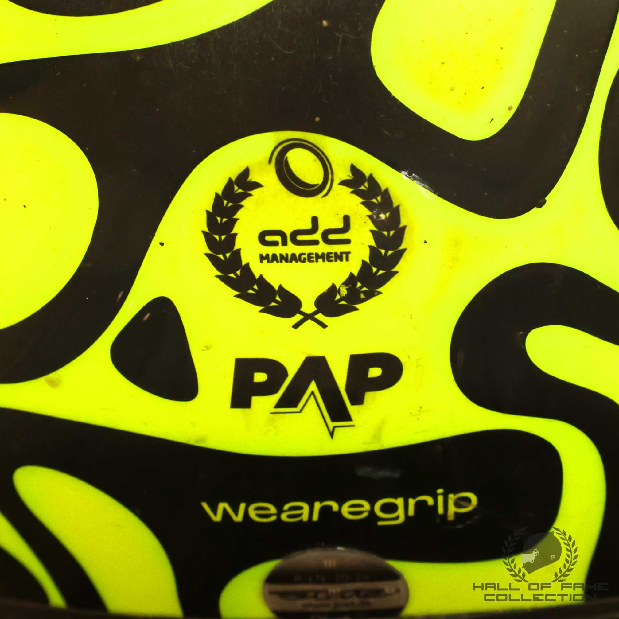 2024 Lando Norris Triple Podium Signed Race Used McLaren F1 Helmet