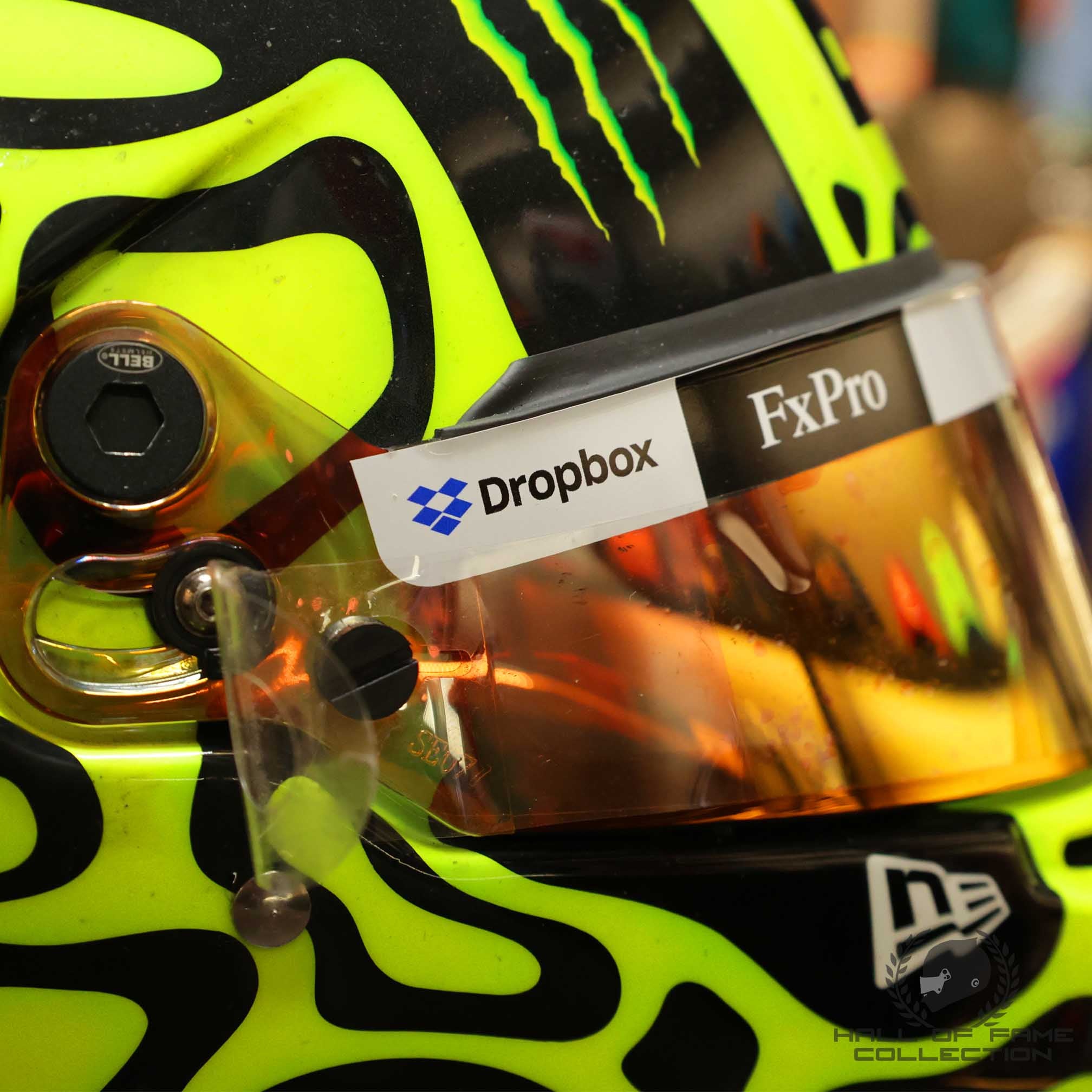 2024 Lando Norris Triple Podium Signed Race Used McLaren F1 Helmet