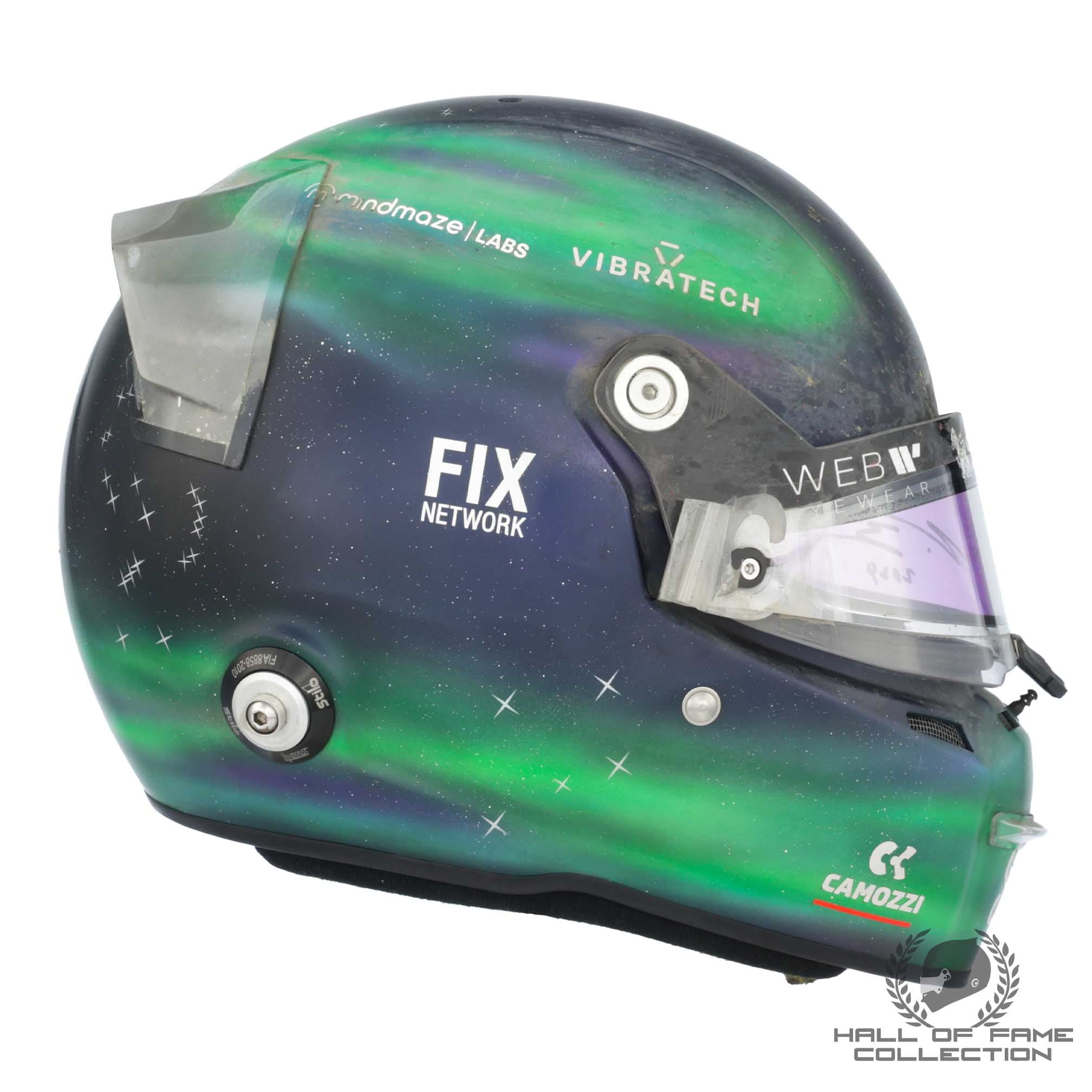 2024 Valtteri Bottas Signed Canadian Grand Prix Team Kick Sauber F1 Helmet