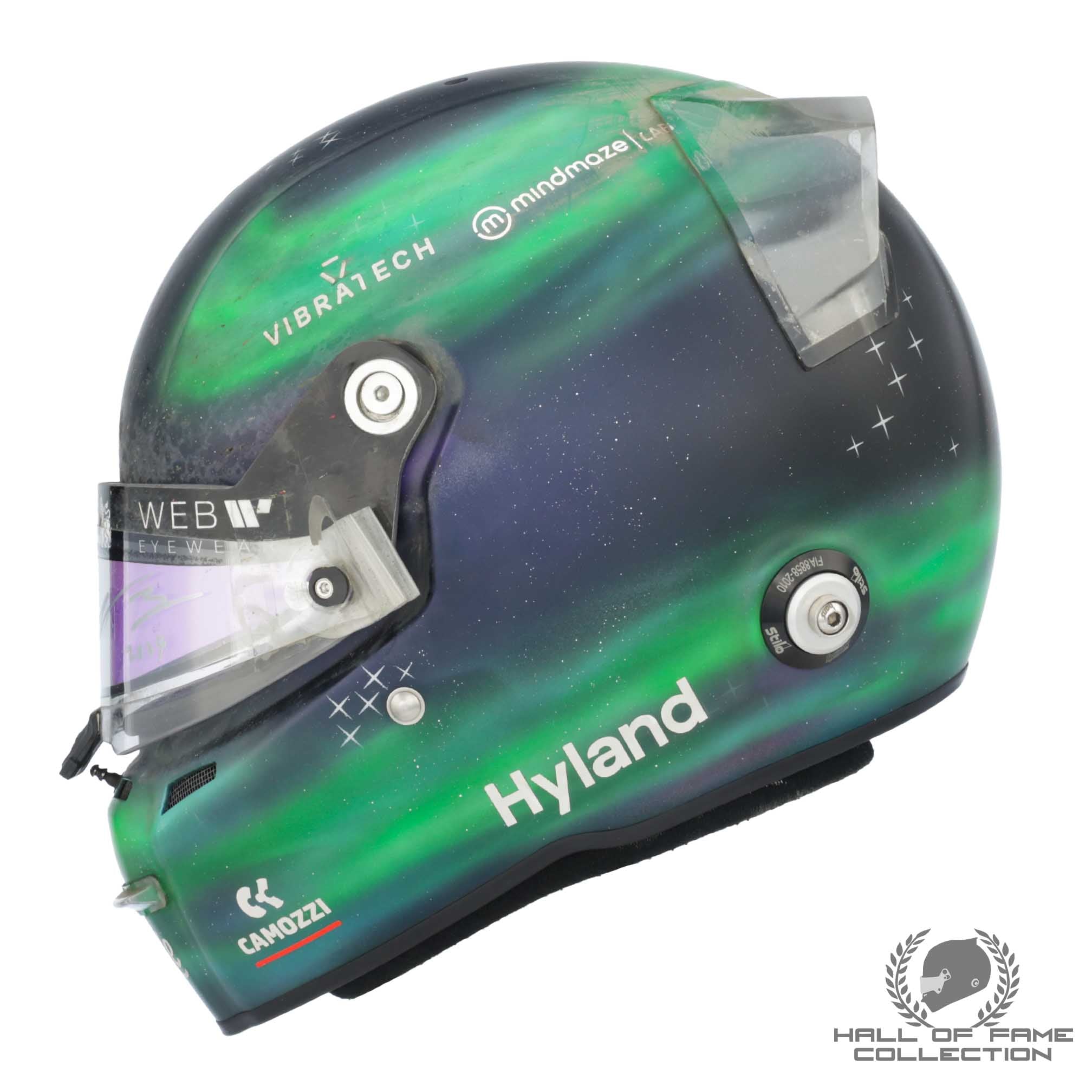 2024 Valtteri Bottas Signed Canadian Grand Prix Team Kick Sauber F1 Helmet