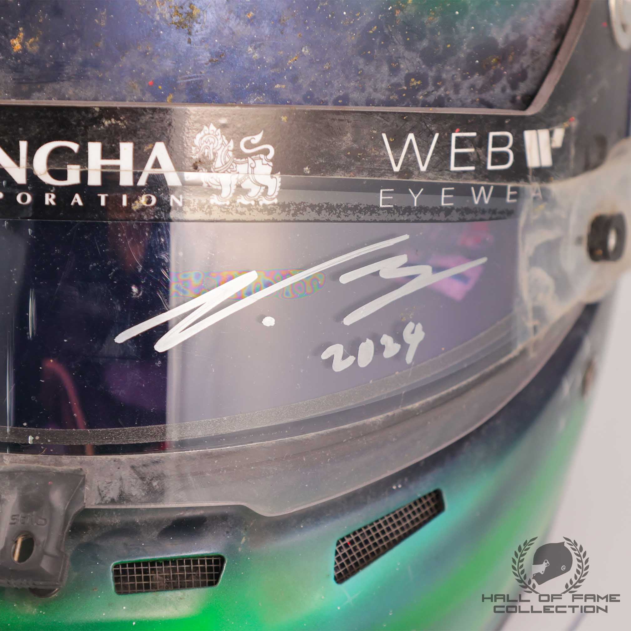 2024 Valtteri Bottas Signed Canadian Grand Prix Team Kick Sauber F1 Helmet