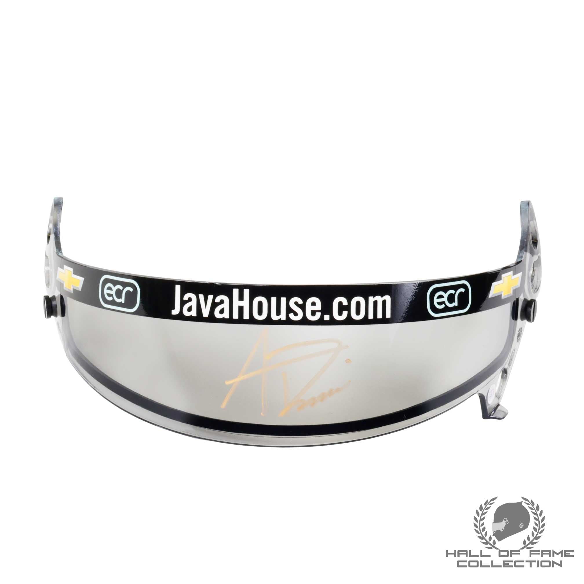 2025 Alex Rossi Signed Ed Carpenter Racing IndyCar Signed Visor