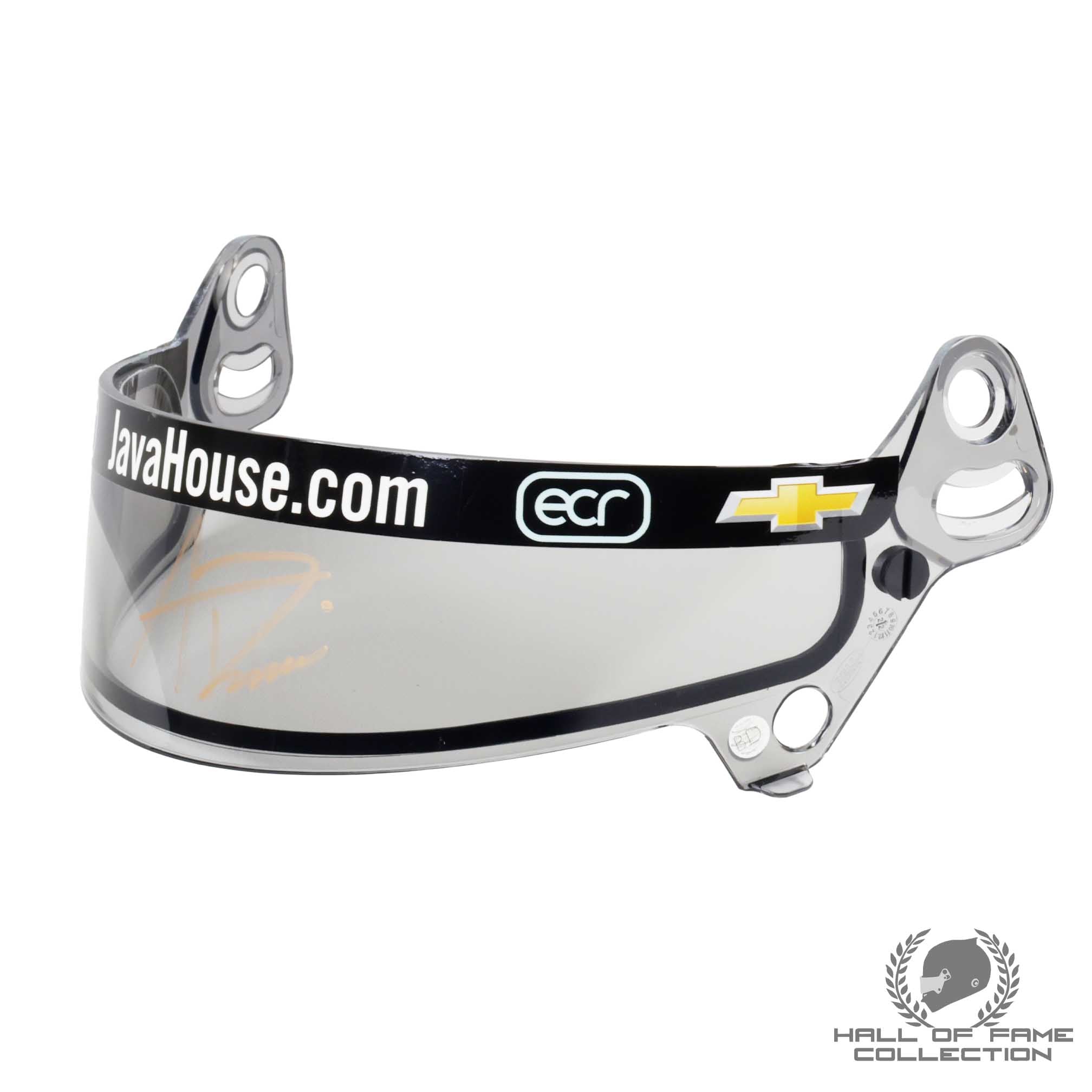 2025 Alex Rossi Signed Ed Carpenter Racing IndyCar Signed Visor