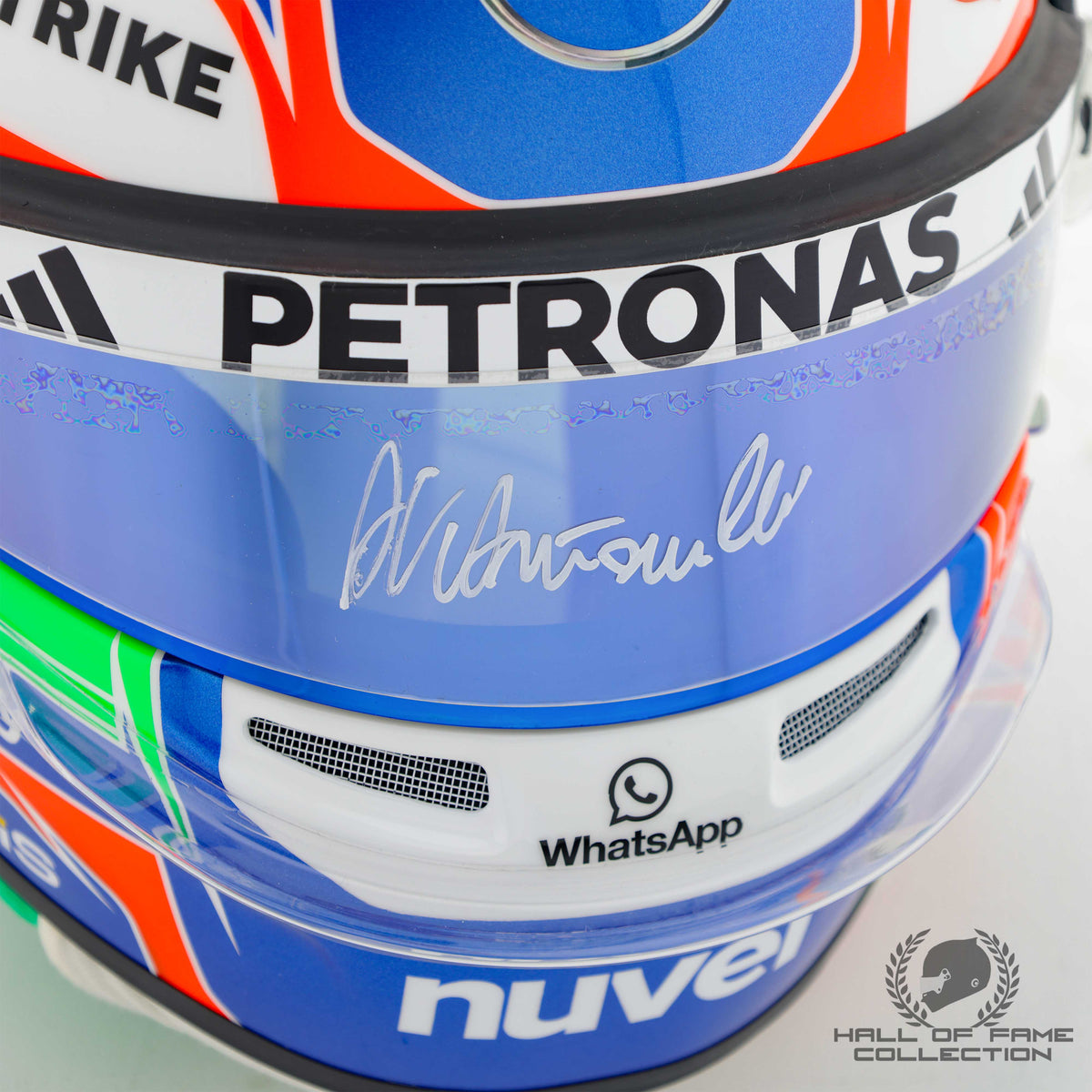 2025 Andrea Kimi Antonelli Signed Imola Special Replica Mercedes F1 Helmet