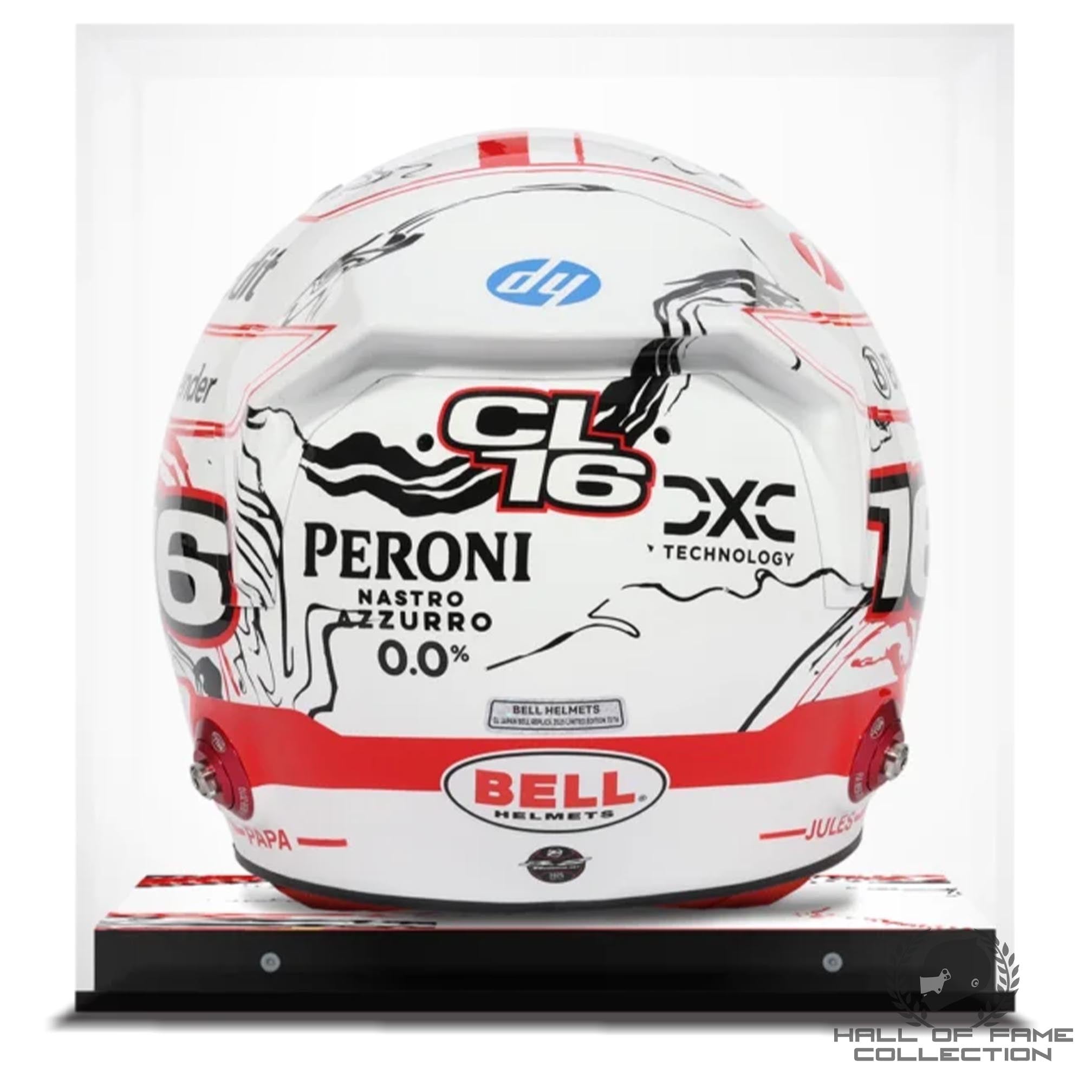 2025 Charles Leclerc Signed Japanese GP Ferrari F1 Replica Helmet