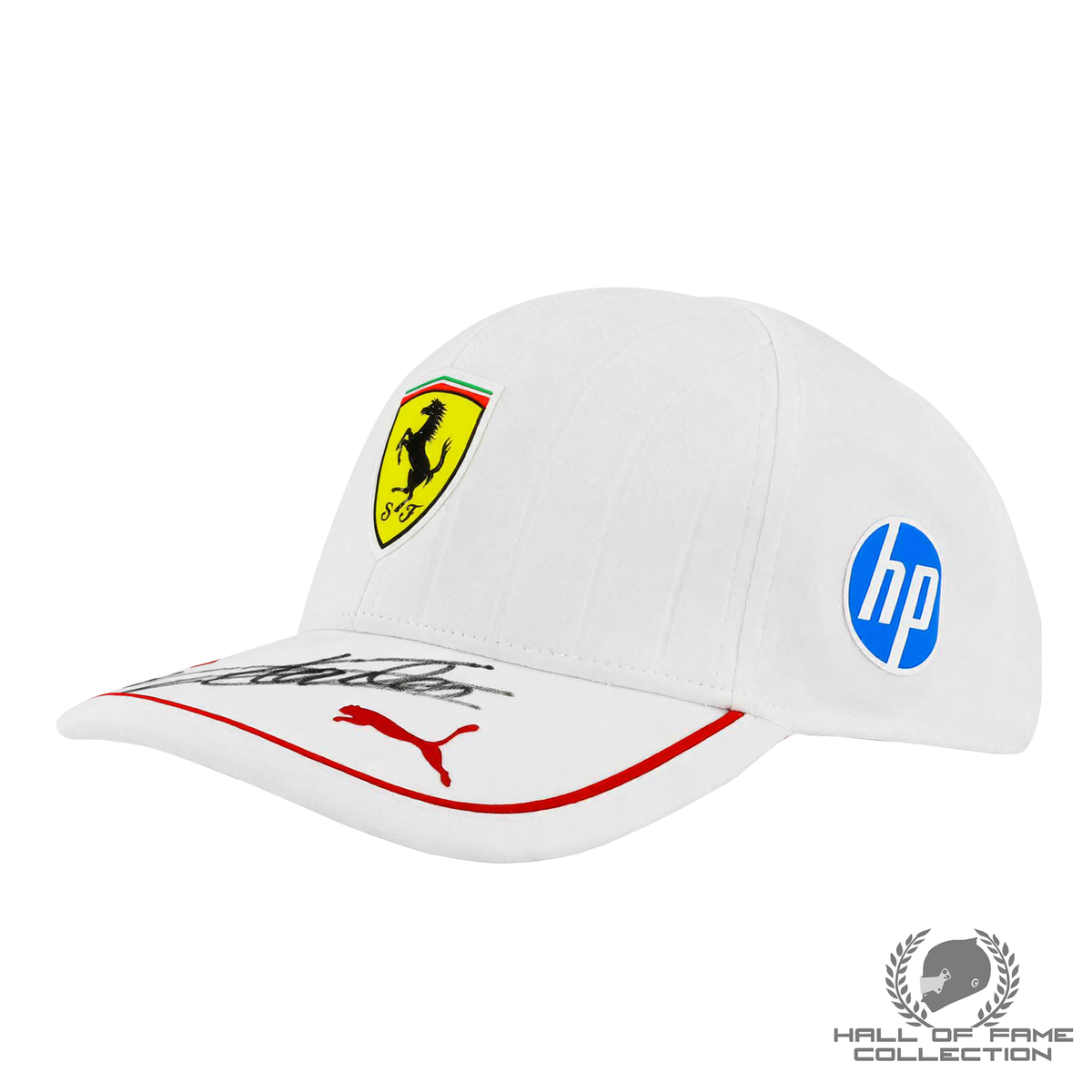 2025 Charles Leclerc Signed Miami GP Scuderia Ferrari F1 Hat