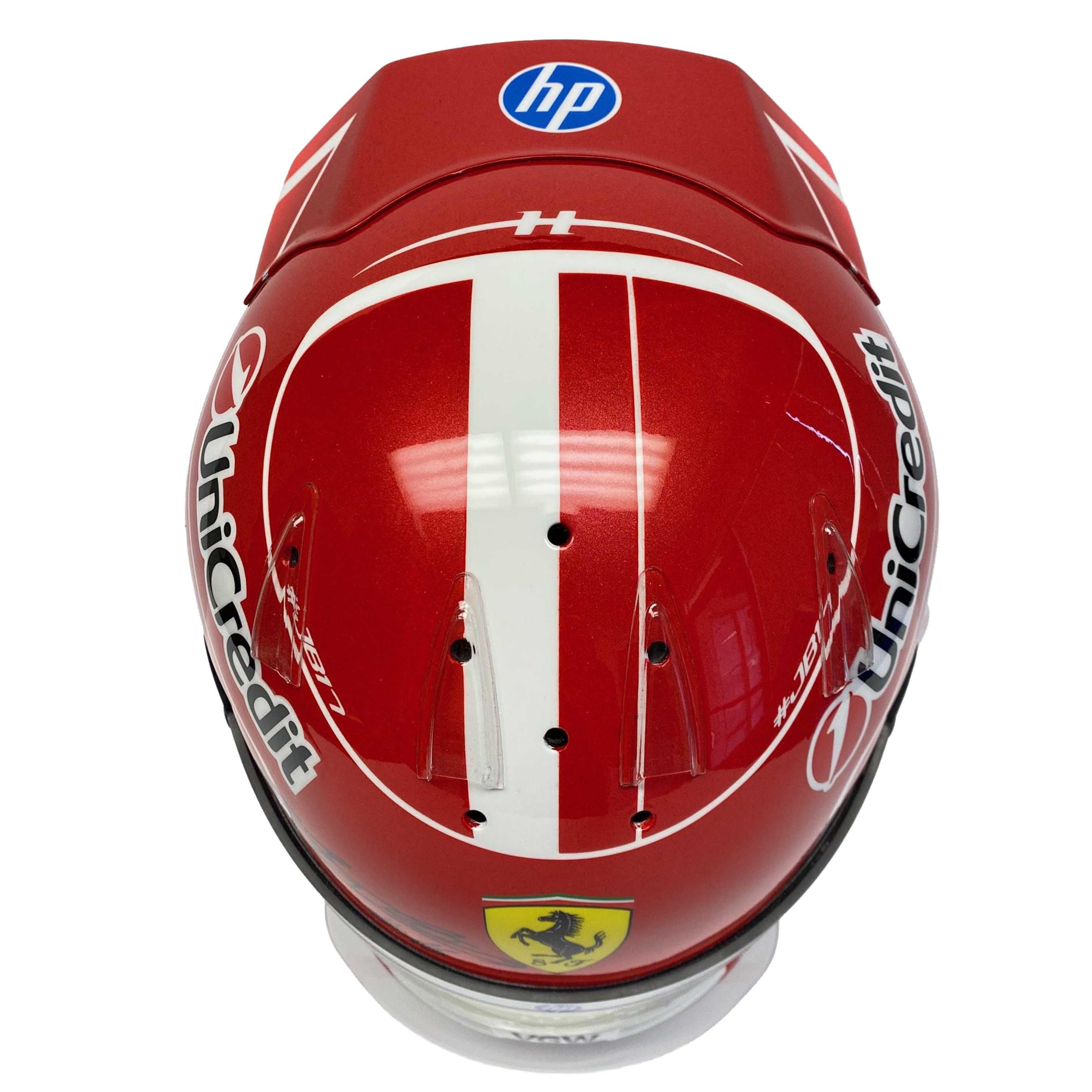 2025 Charles Leclerc Signed Official Bell Ltd Edition of 16 Replica Ferrari F1 Helmet