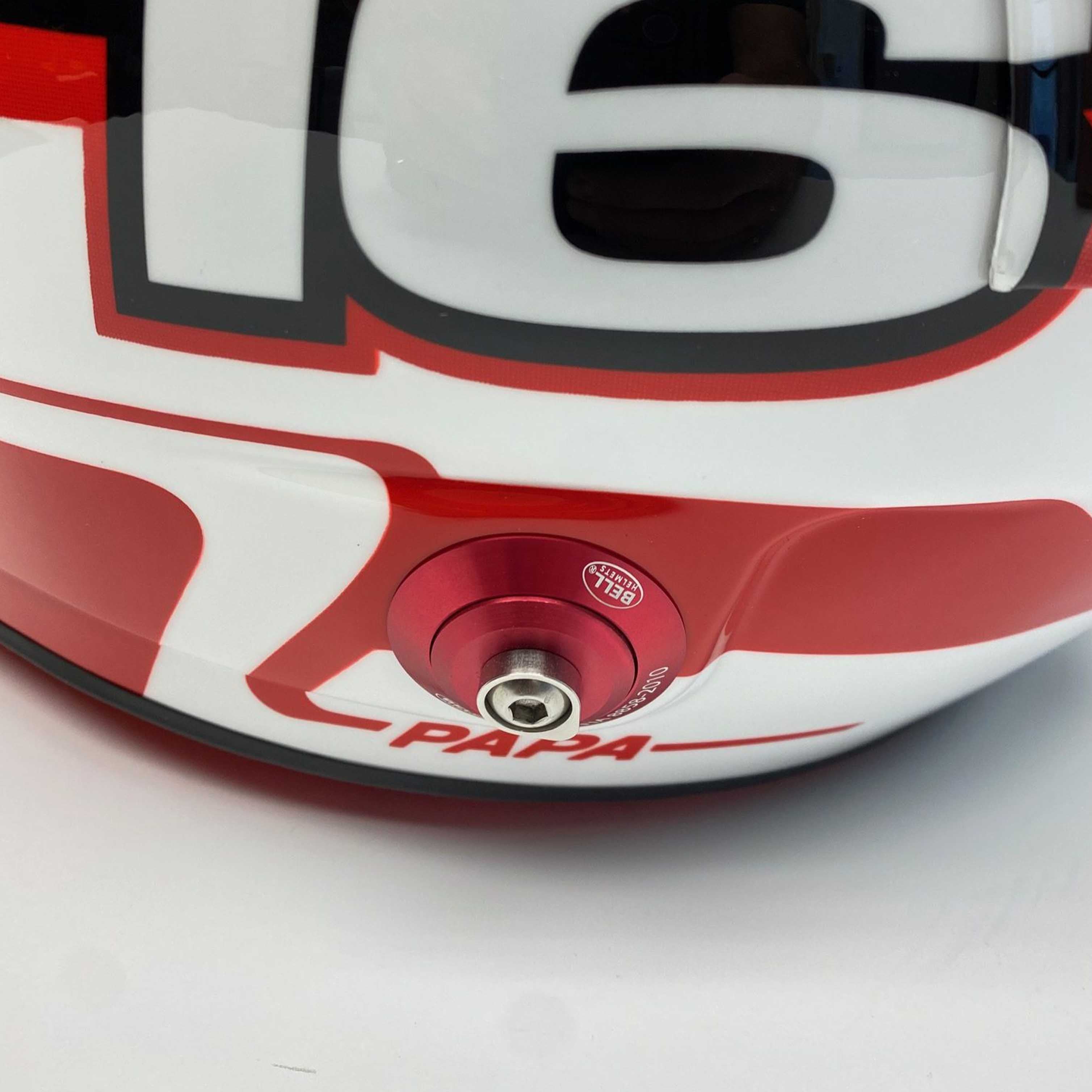 2025 Charles Leclerc Signed Official Bell Ltd Edition of 16 Replica Ferrari F1 Helmet