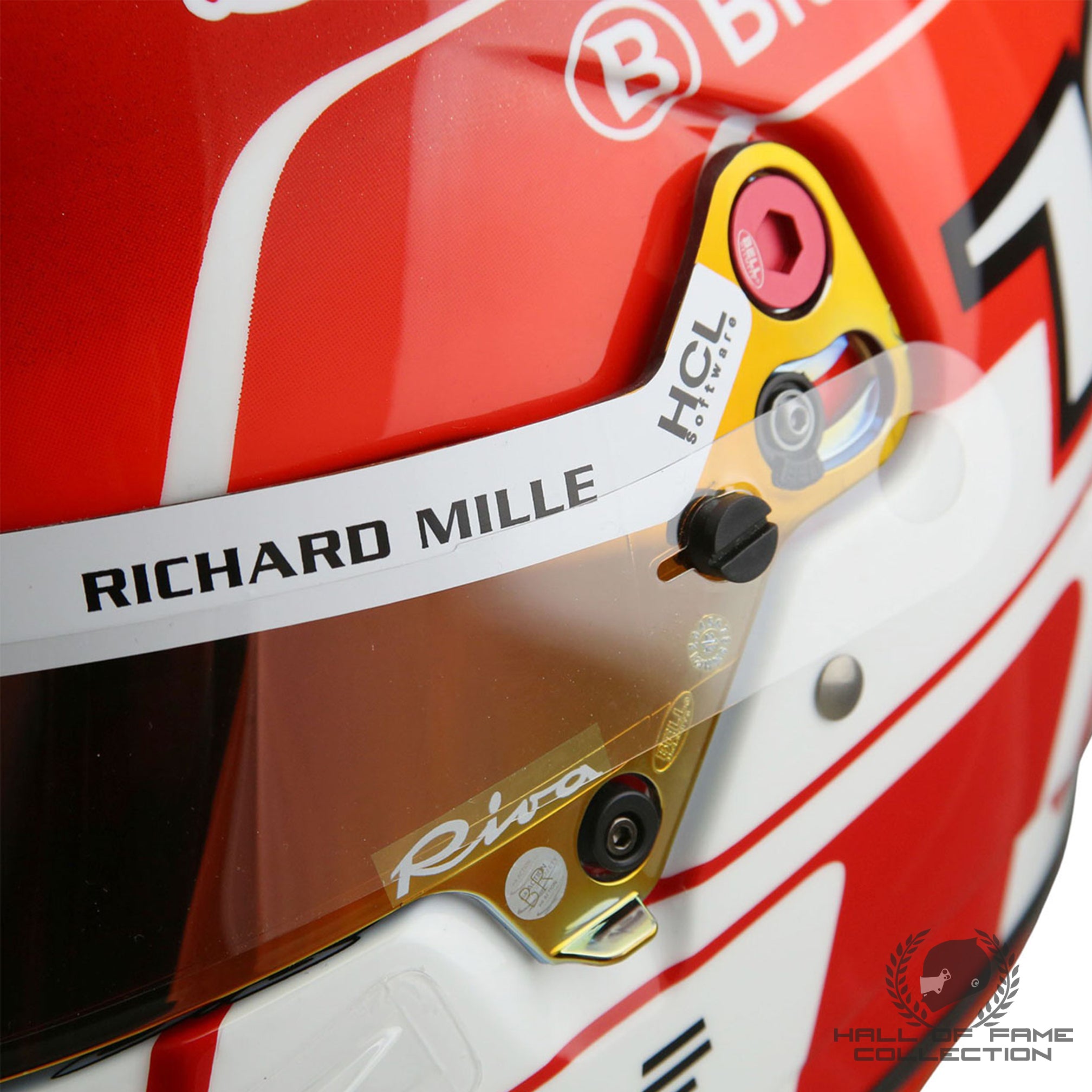 2025 Charles Leclerc Signed Official Bell Ltd Edition of 16 Replica Ferrari F1 Helmet