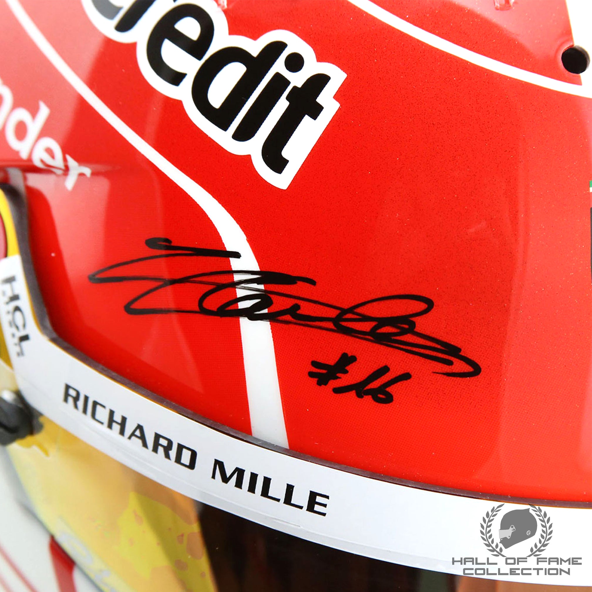 2025 Charles Leclerc Signed Official Bell Ltd Edition of 16 Replica Ferrari F1 Helmet
