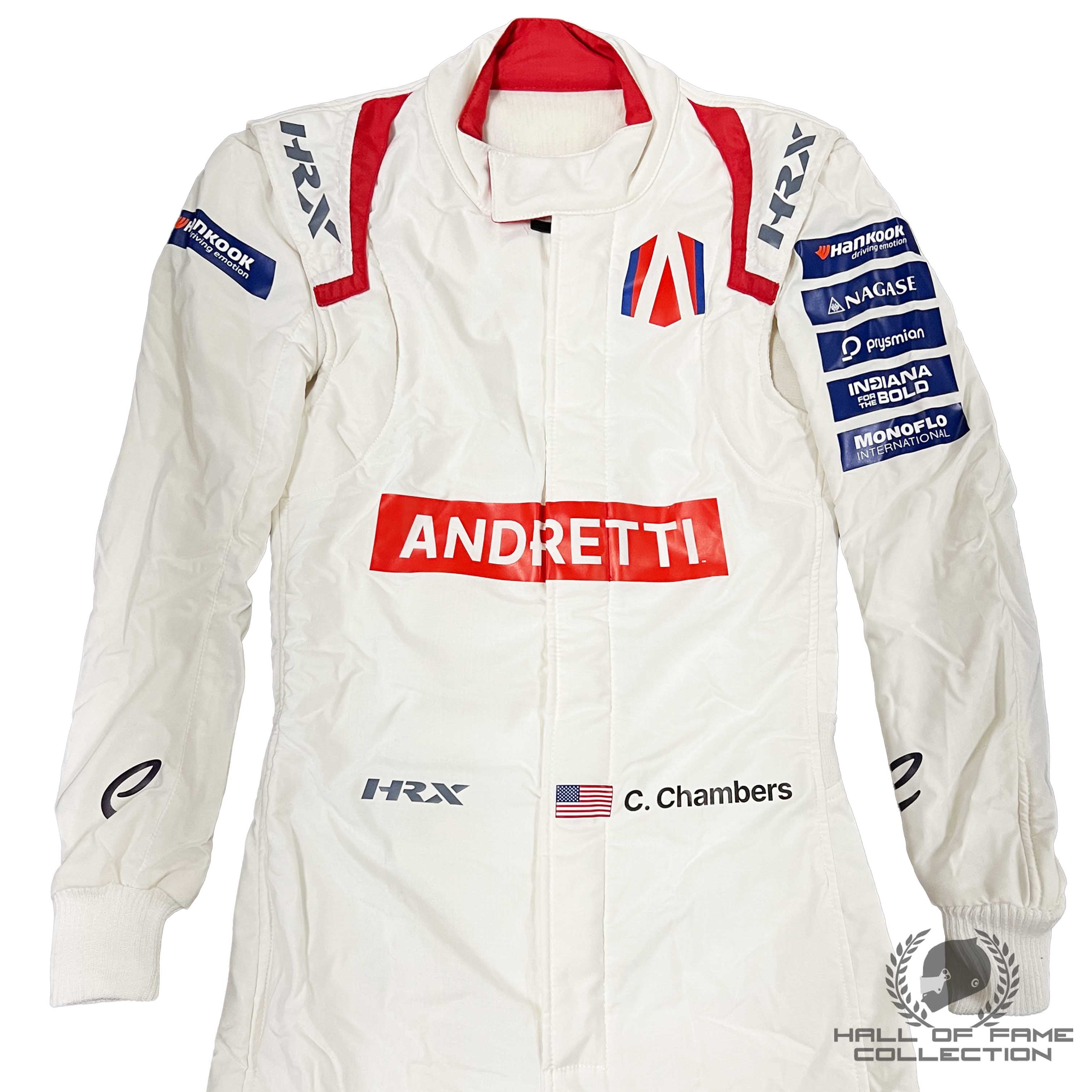 2025 Chloe Chambers Andretti Unused Formula E Suit and Nomex Set
