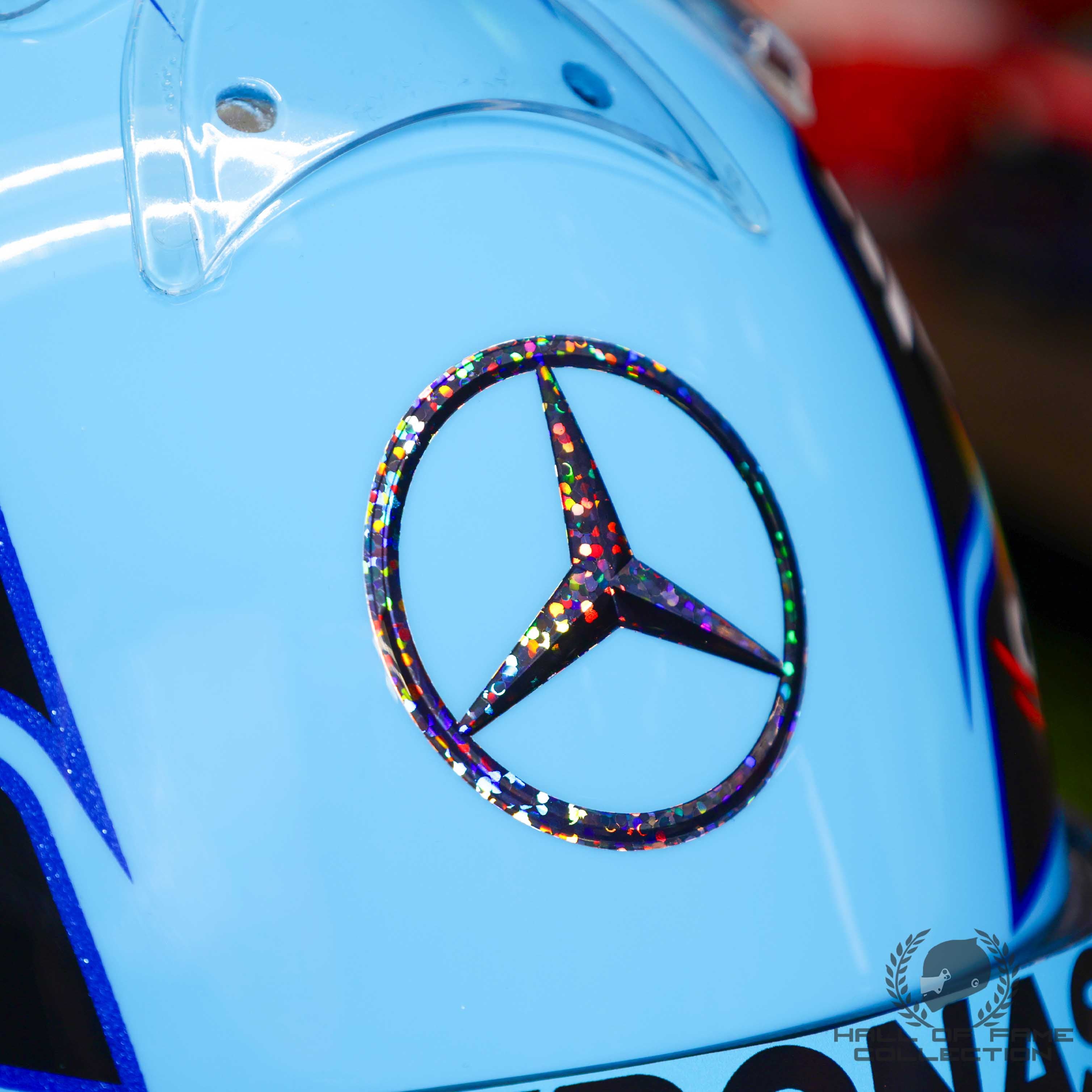 2025 George Russell Official Bell Replica Mercedes F1 Helmet