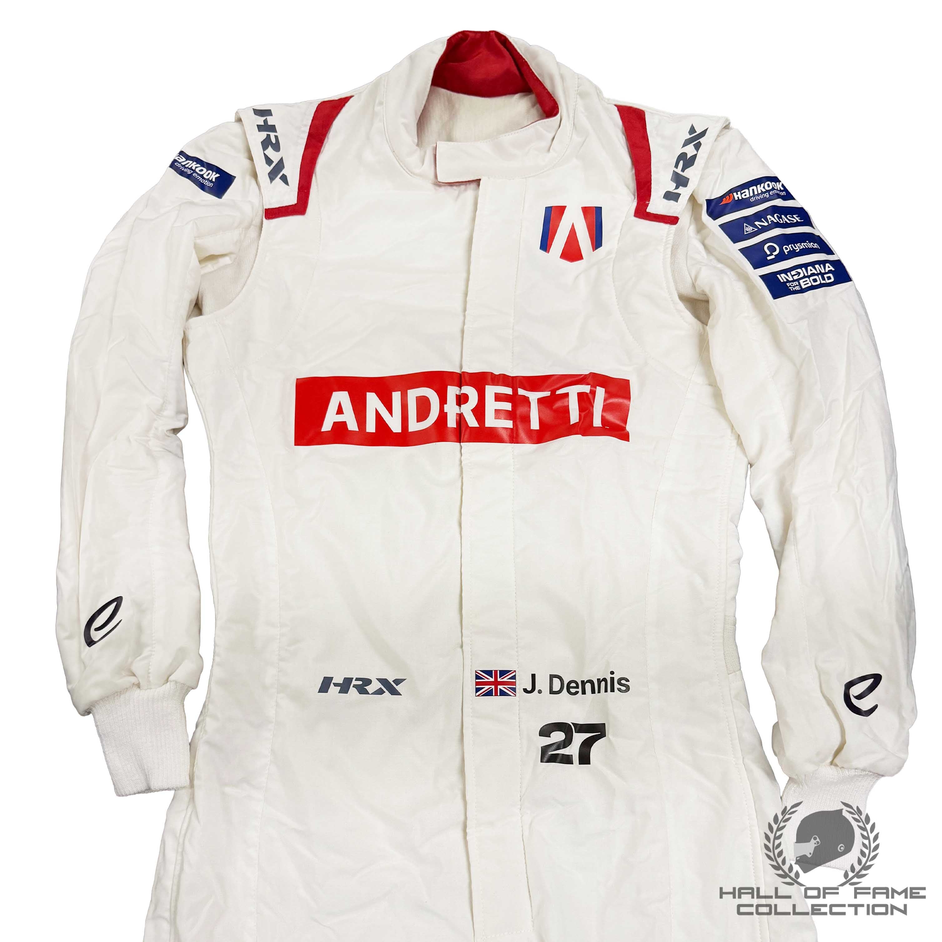 2025 Jake Dennis Andretti Unused Formula E Suit and Nomex Set