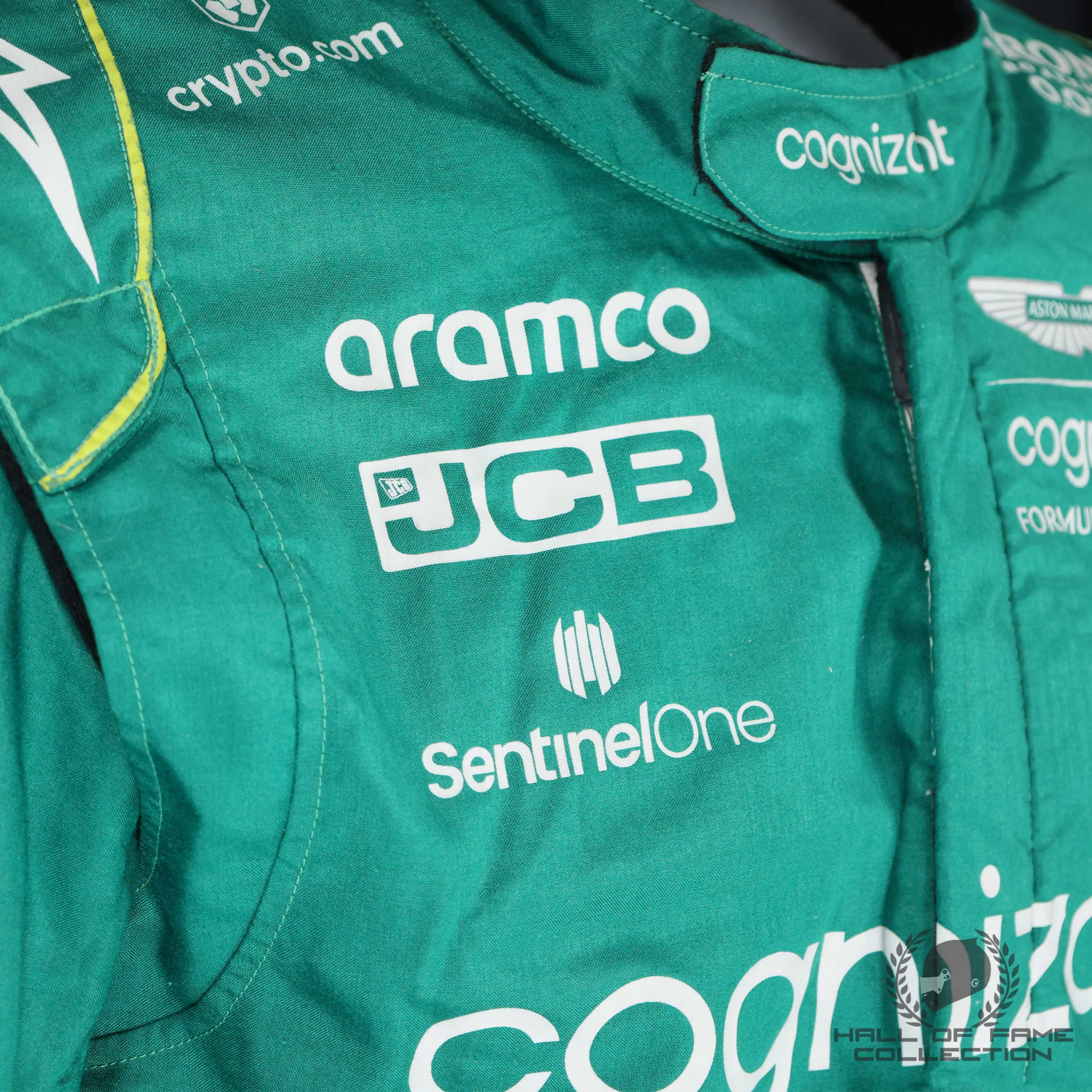 2023 Lance Stroll Original Used Aston Martin F1 Suit