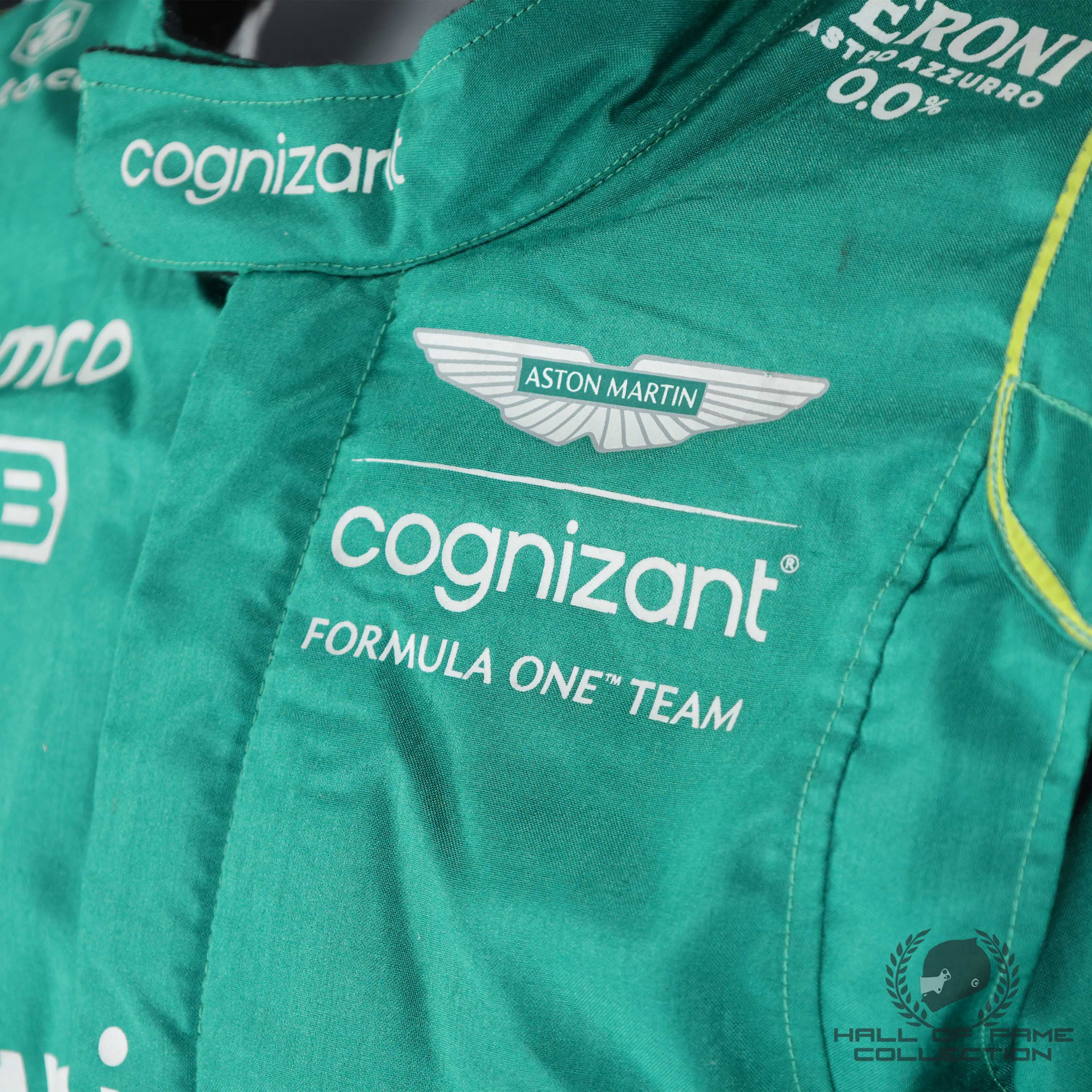 2023 Lance Stroll Original Used Aston Martin F1 Suit