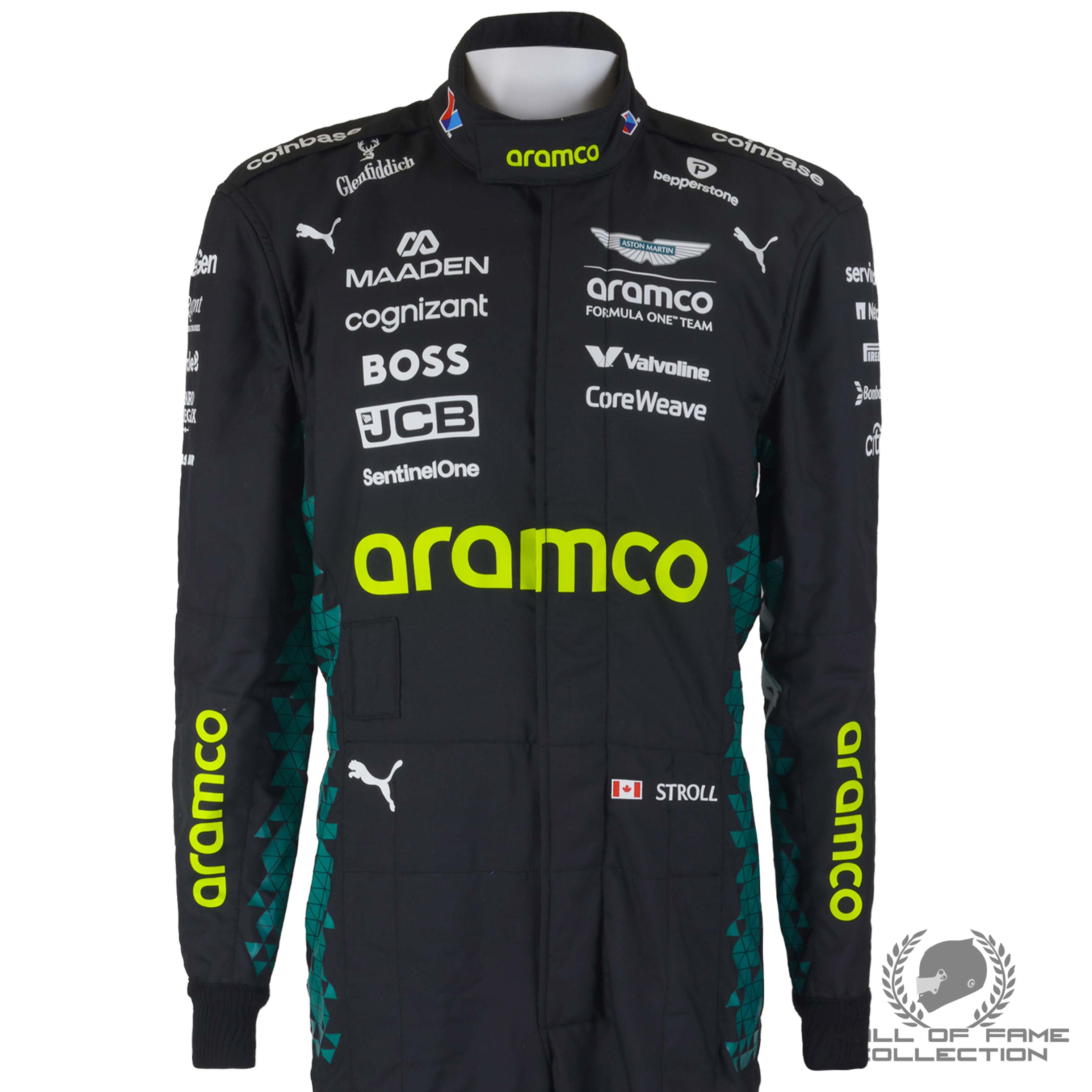 2025 Lance Stroll Weekend Used USGP Aston Martin F1 Suit
