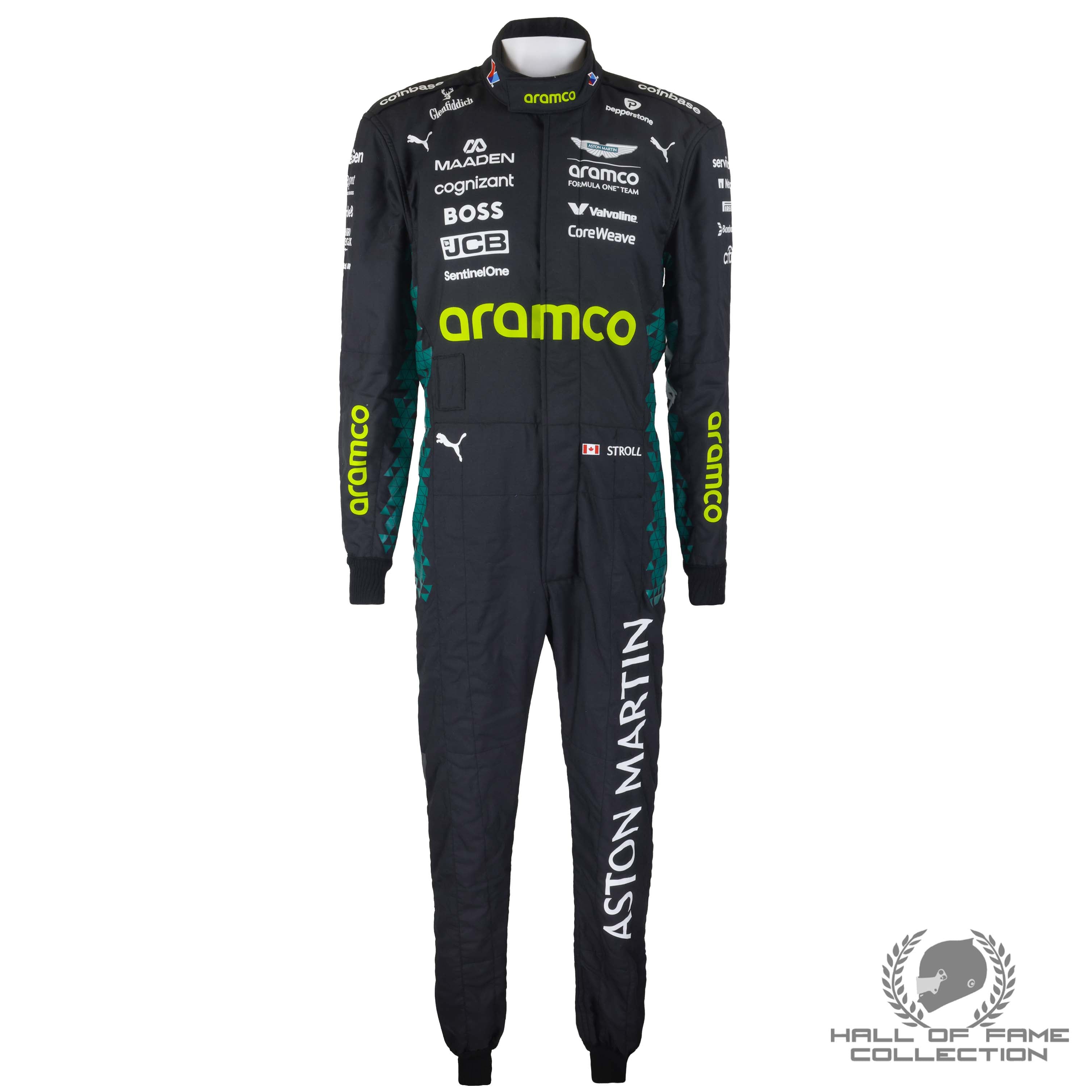 2025 Lance Stroll Weekend Used USGP Aston Martin F1 Suit