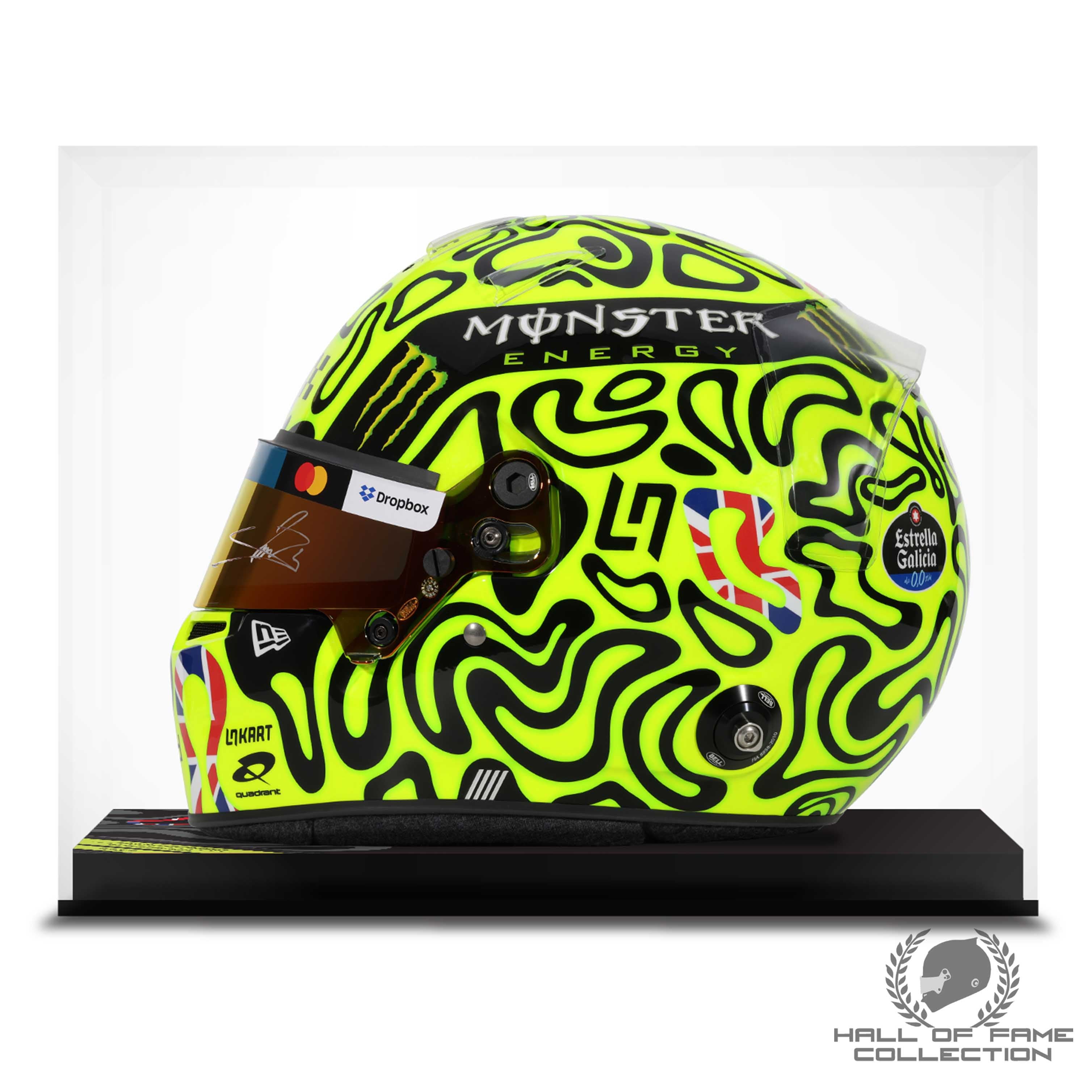 2025 Lando Norris Signed British GP McLaren F1 Replica Helmet