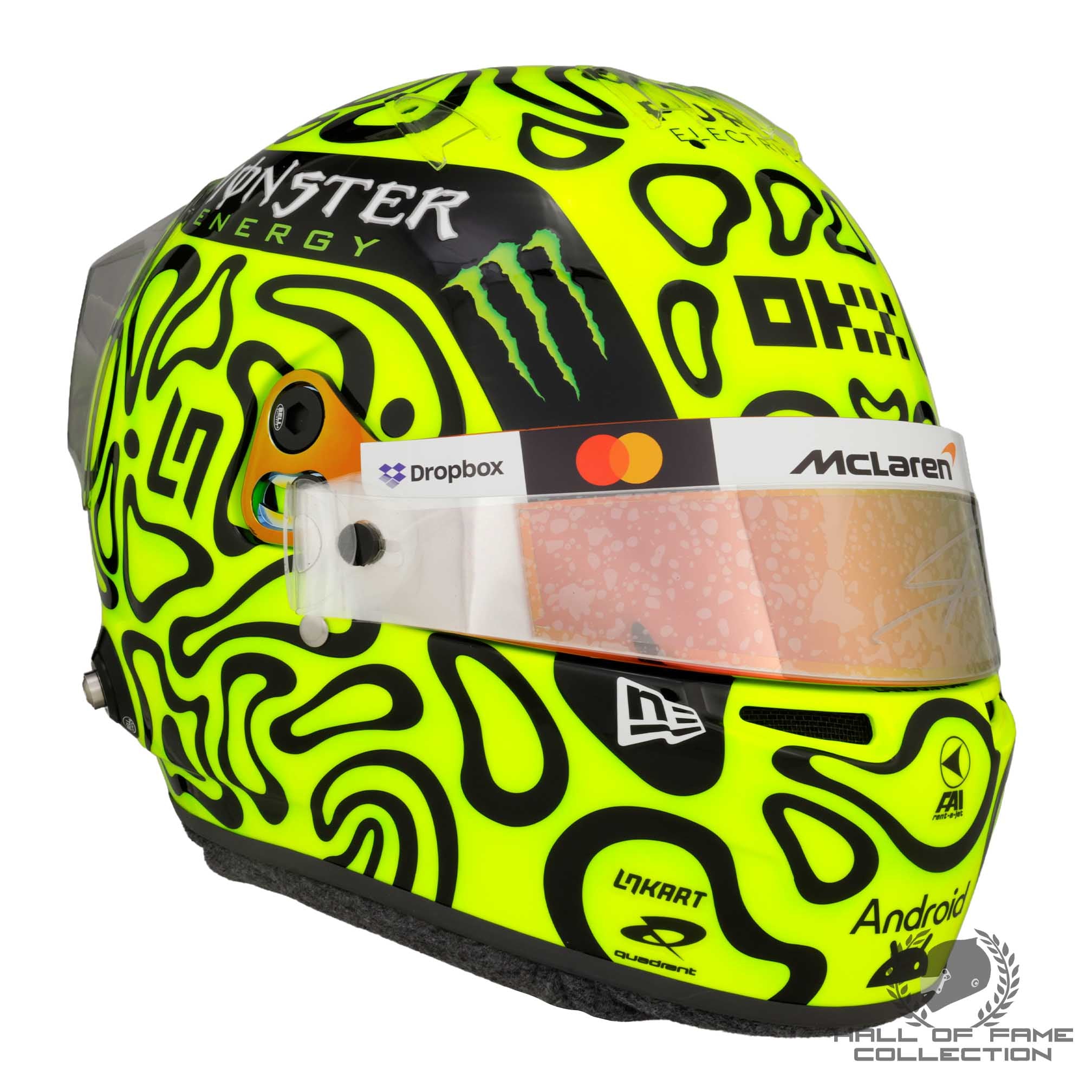 2025 Lando Norris Signed Replica HP77 McLaren F1 Helmet