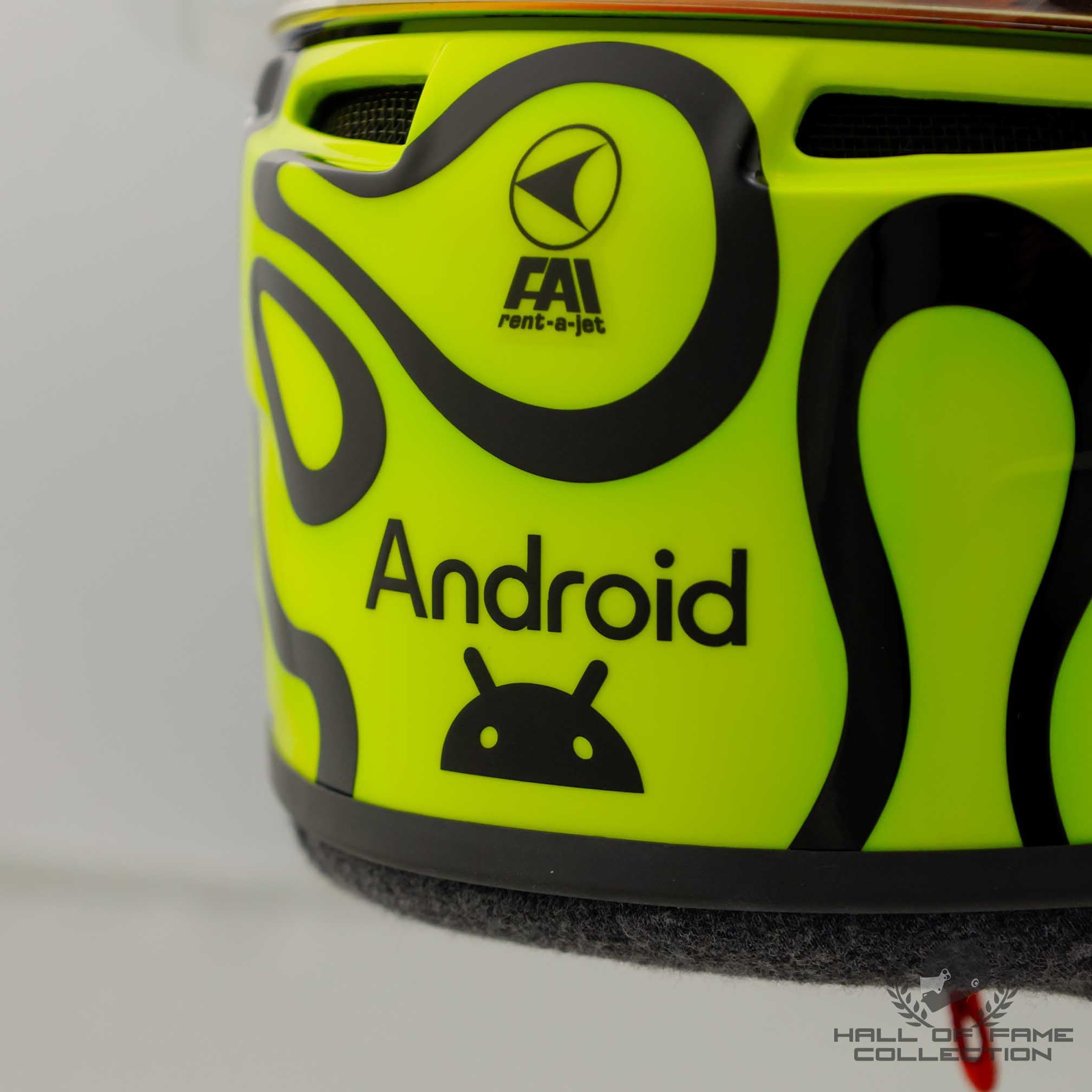 2025 Lando Norris Signed Replica HP77 McLaren F1 Helmet