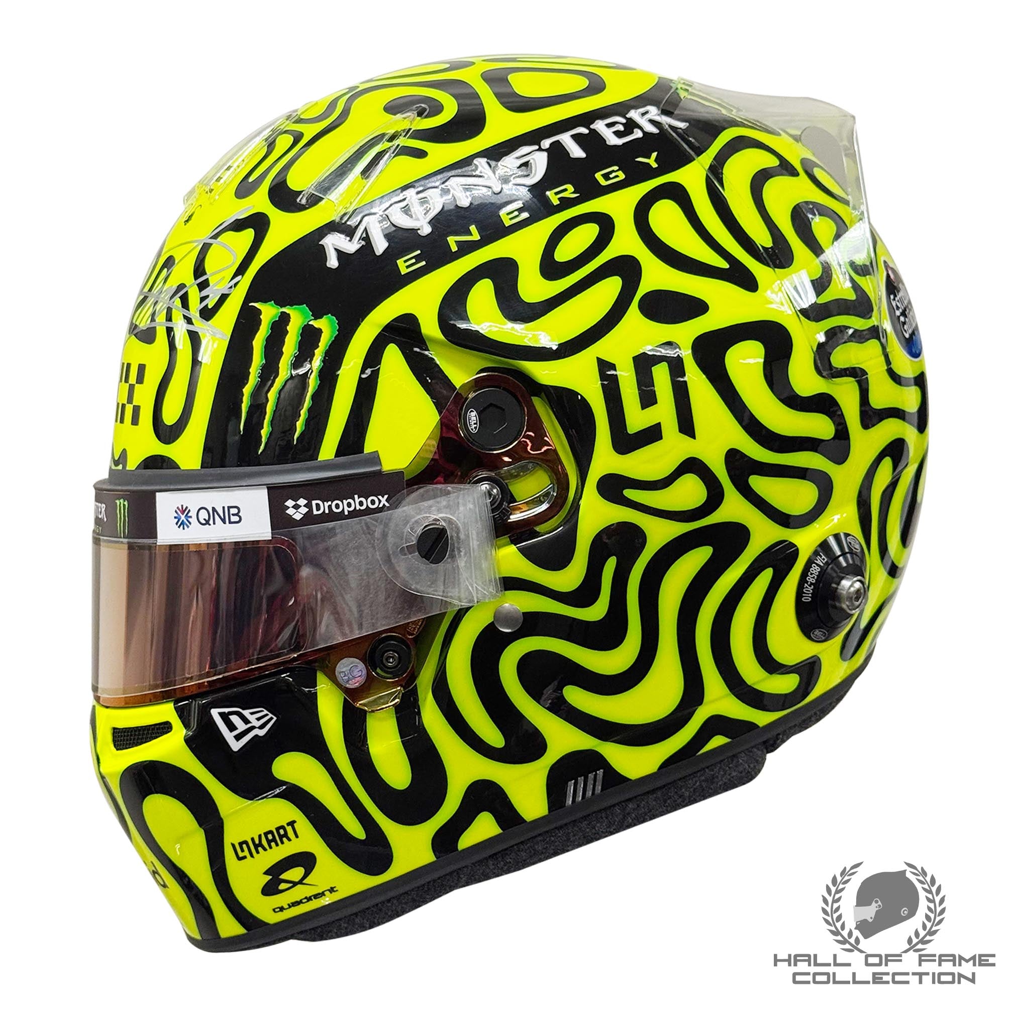 2025 Lando Norris Signed World Championship Season Used McLaren F1 Helmet