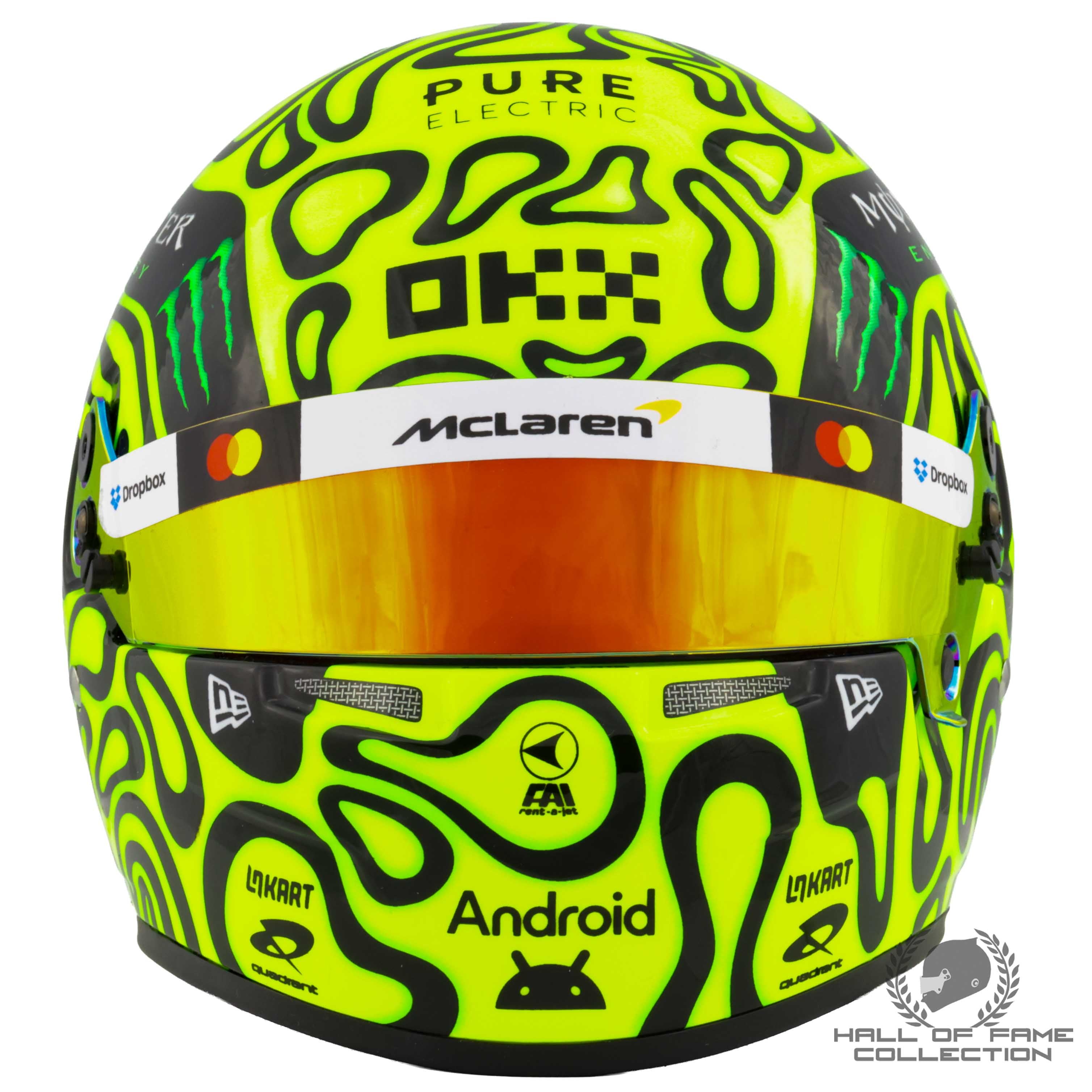 2025 Lando Norris World Championship Season McLaren 1:2 Scale F1 Helmet