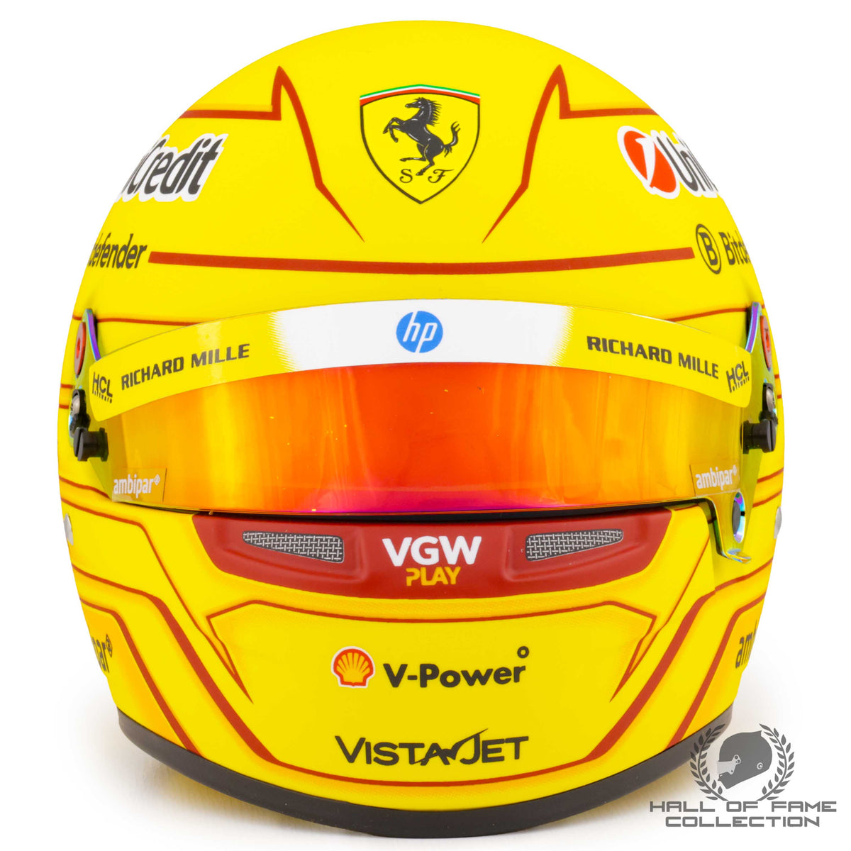 2025 Lewis Hamilton Scuderia Ferrari 1:2 Scale F1 Helmet