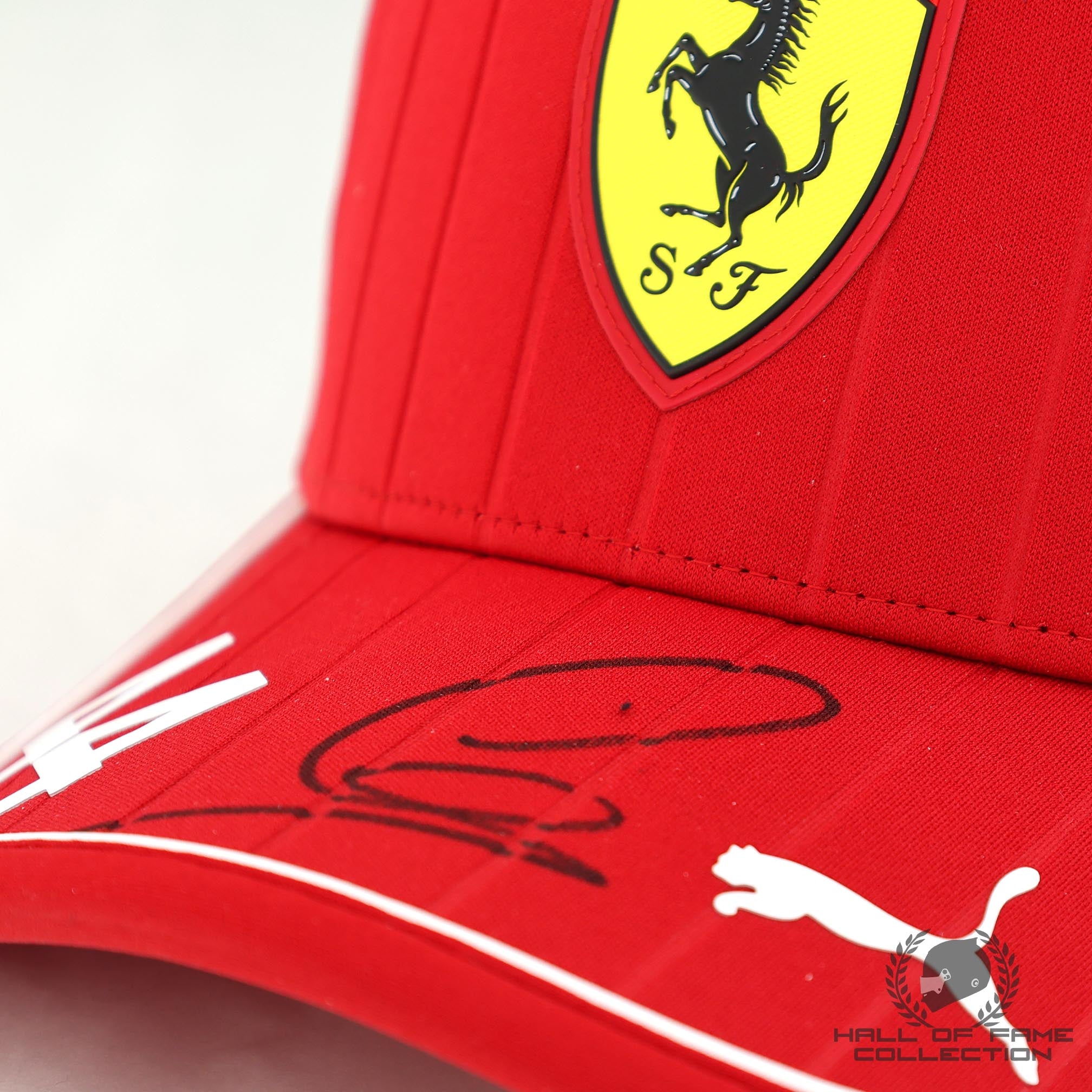 2025 Lewis Hamilton Signed Special Driver Issue Ferrari F1 Hat