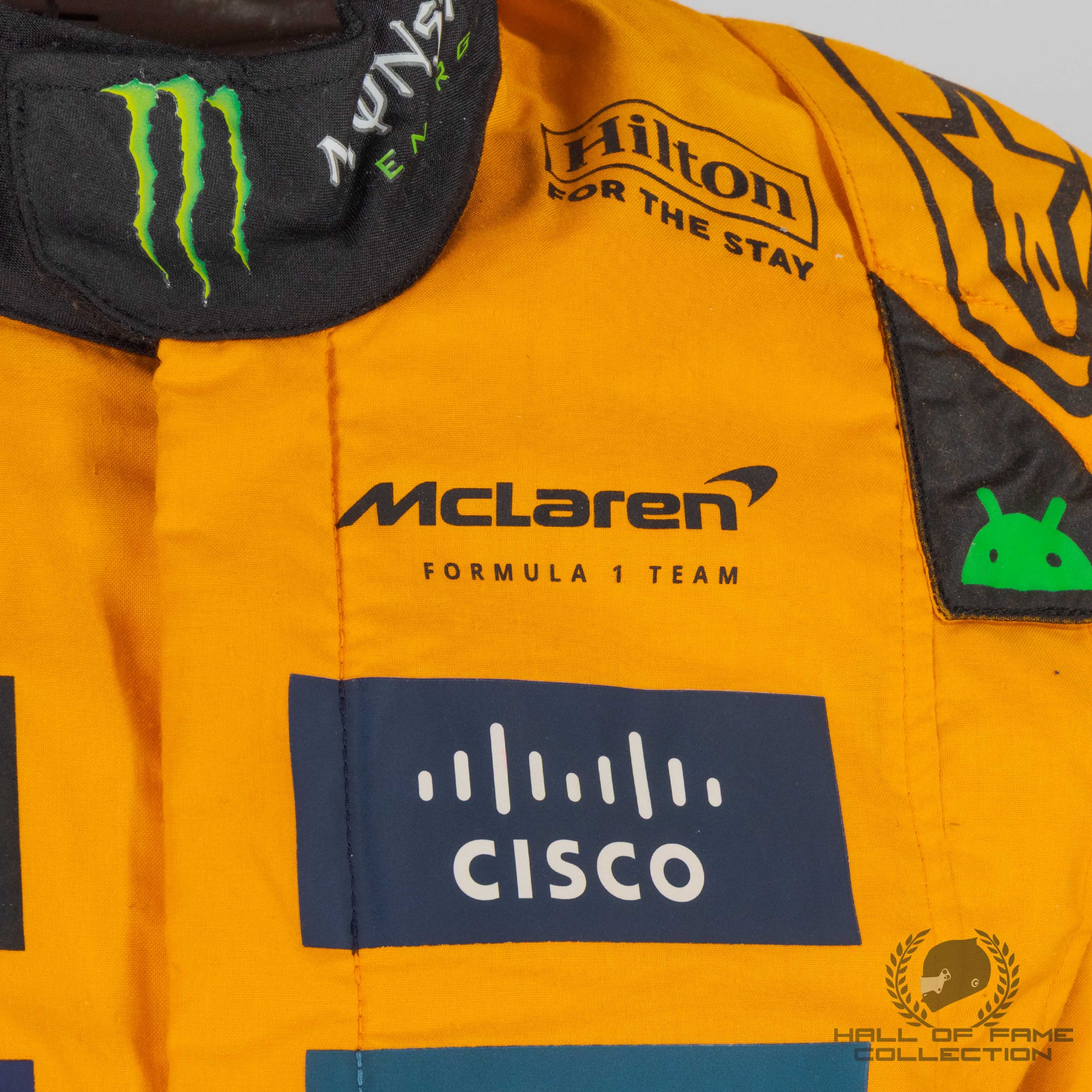 2025 Oscar Piastri Original Used McLaren F1 Suit