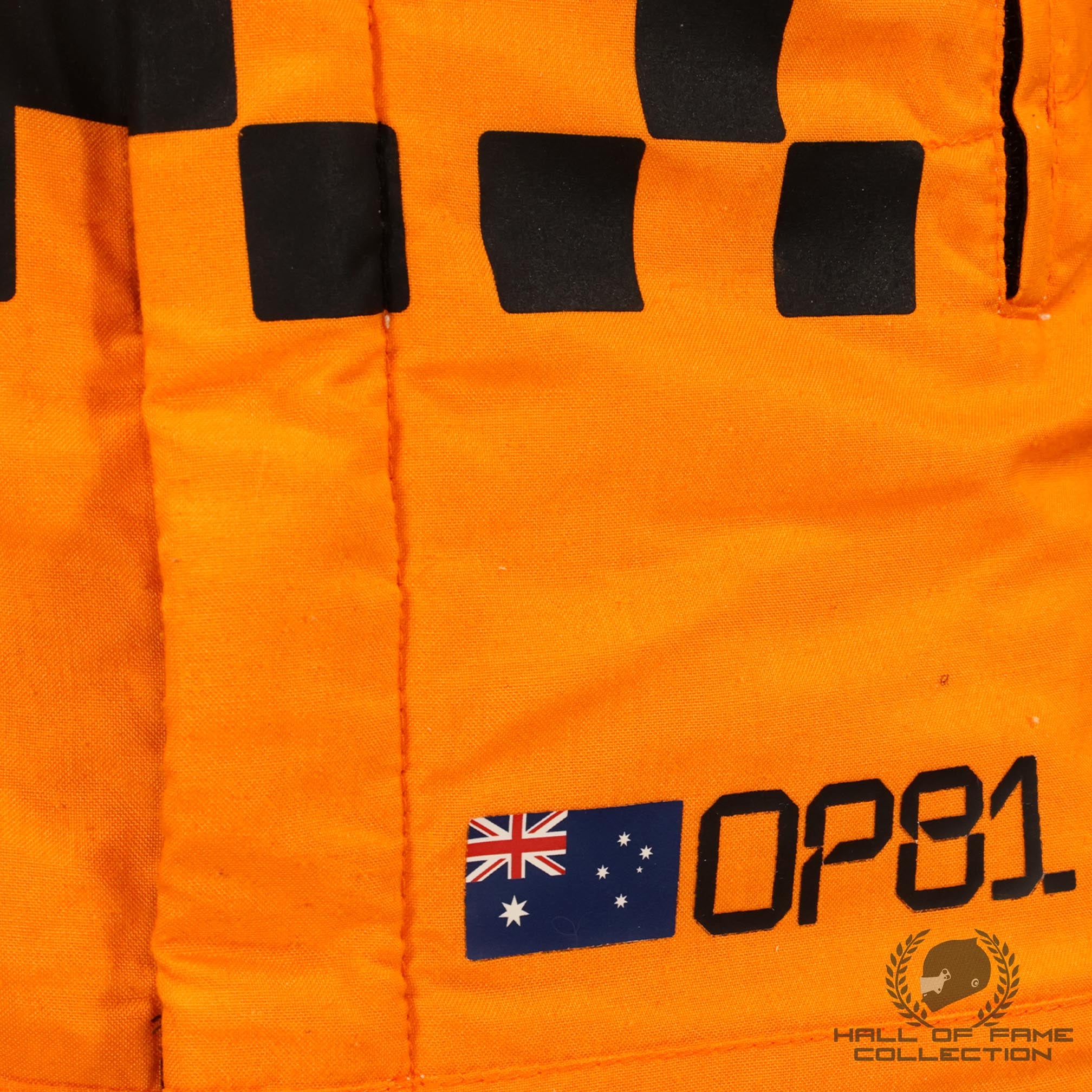 2025 Oscar Piastri Signed Original Used McLaren F1 Suit