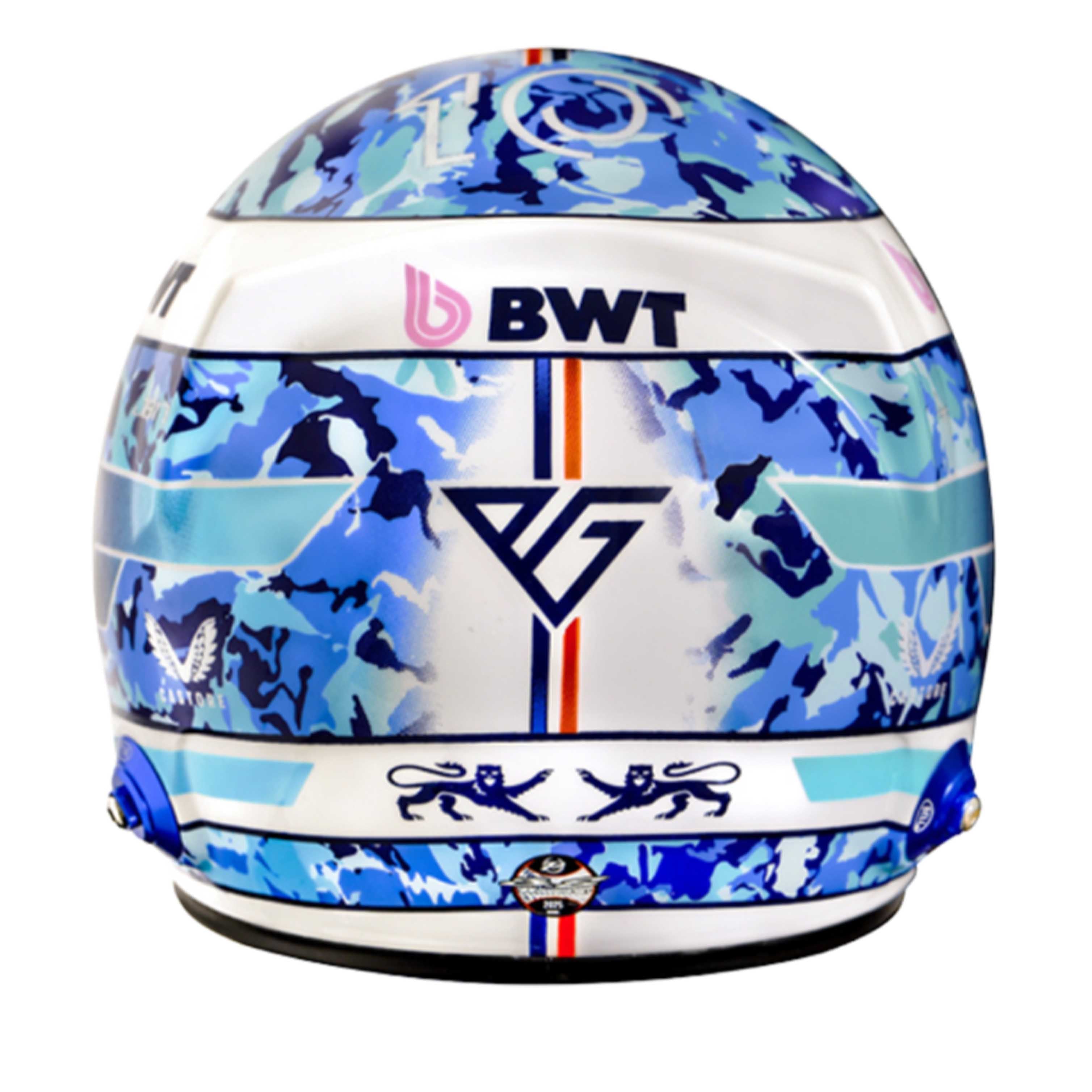2025 Pierre Gasly 1:2 Scale Bell Alpine F1 Helmet