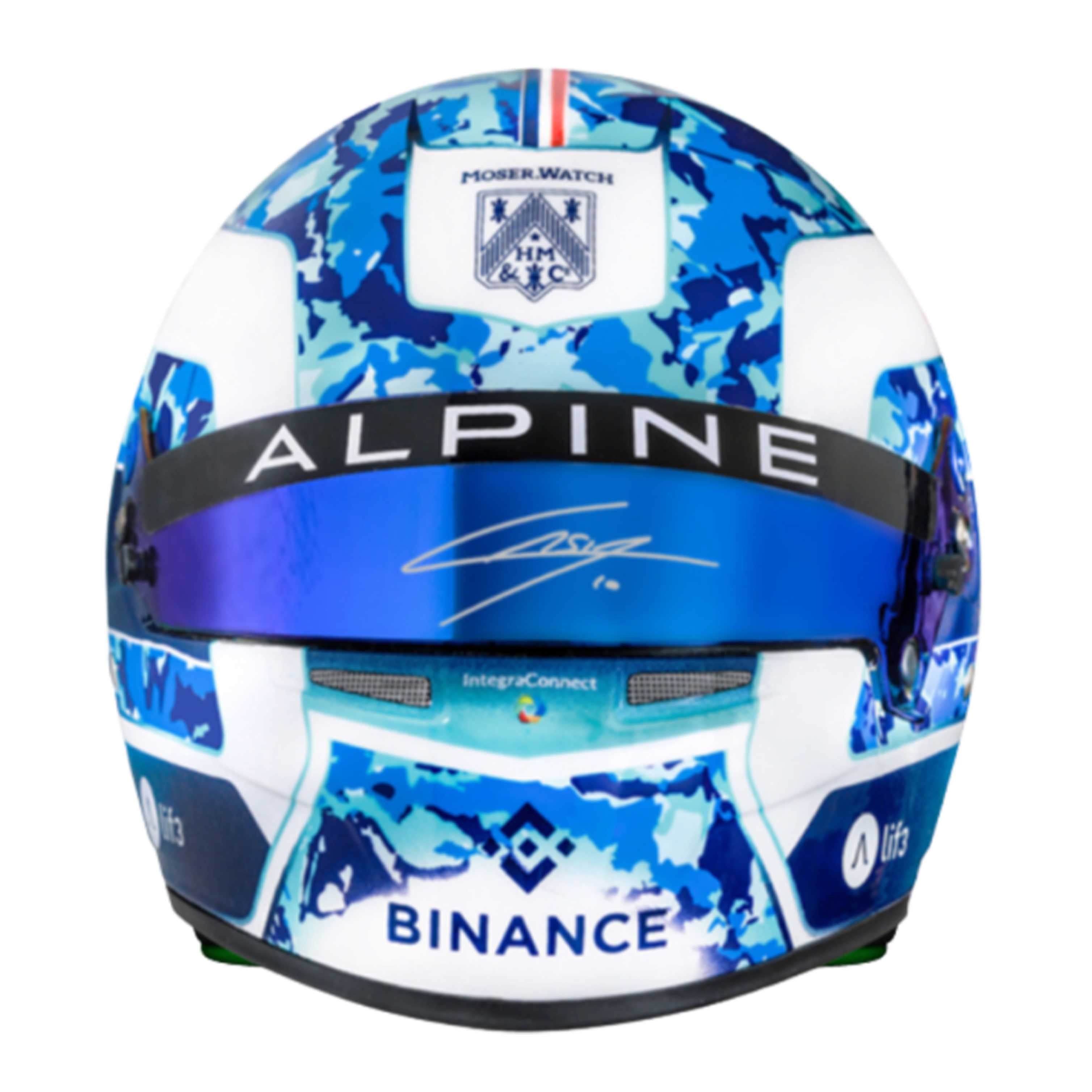 2025 Pierre Gasly 1:2 Scale Bell Alpine F1 Helmet