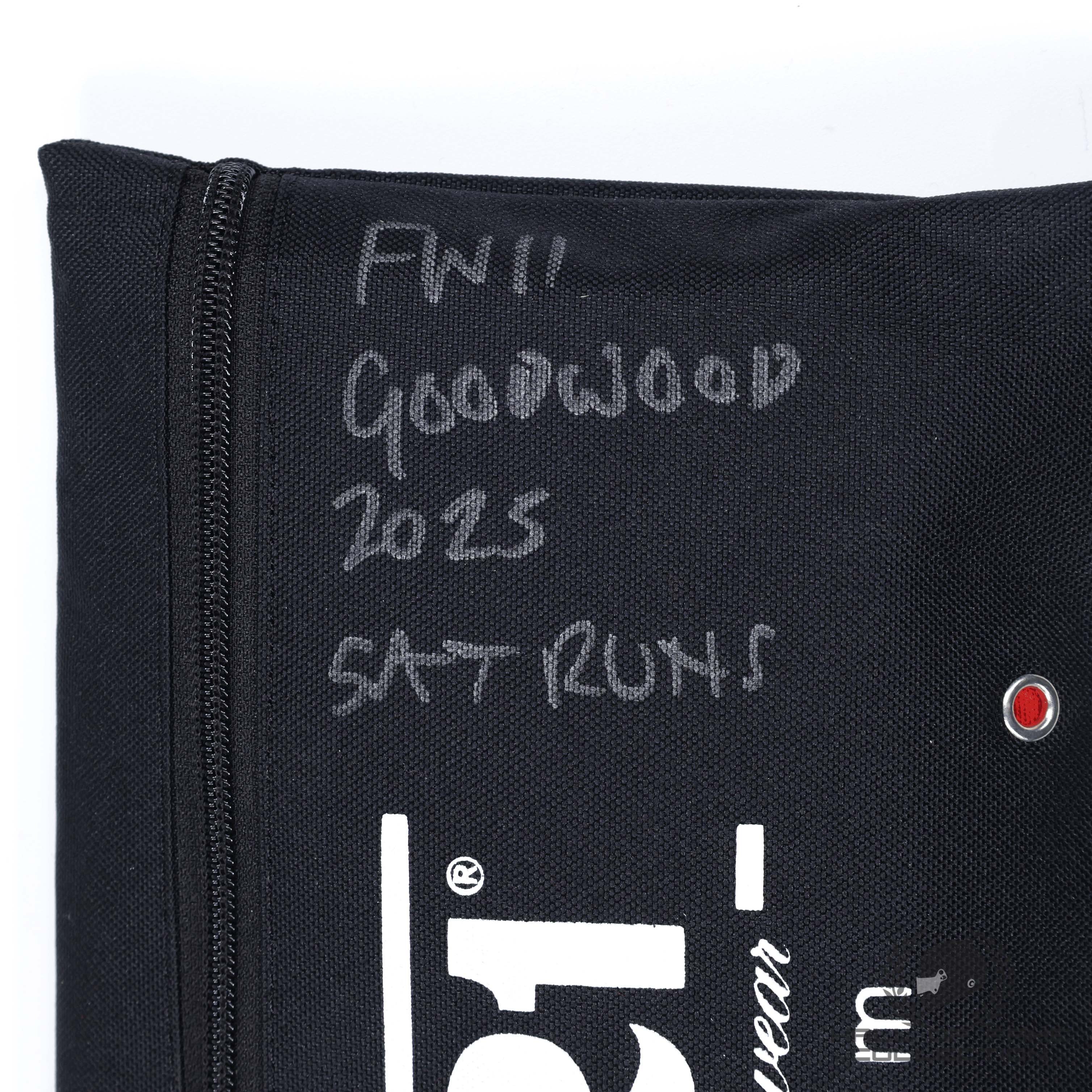 2025 '1986' Nigel Mansell Goodwood Stand 21 Signed Racing Gloves
