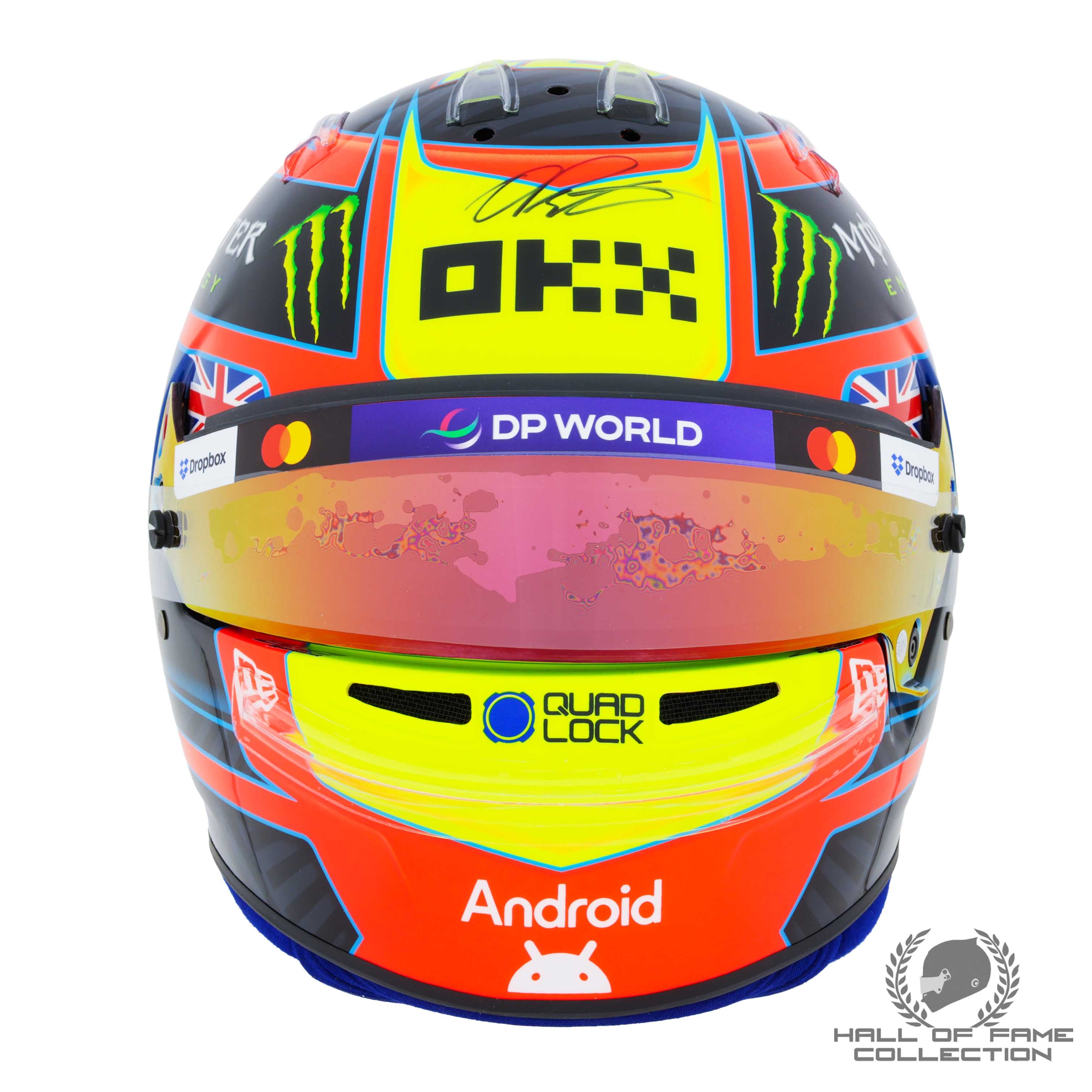 2025 Oscar Piastri Signed Official Replica McLaren F1 Helmet