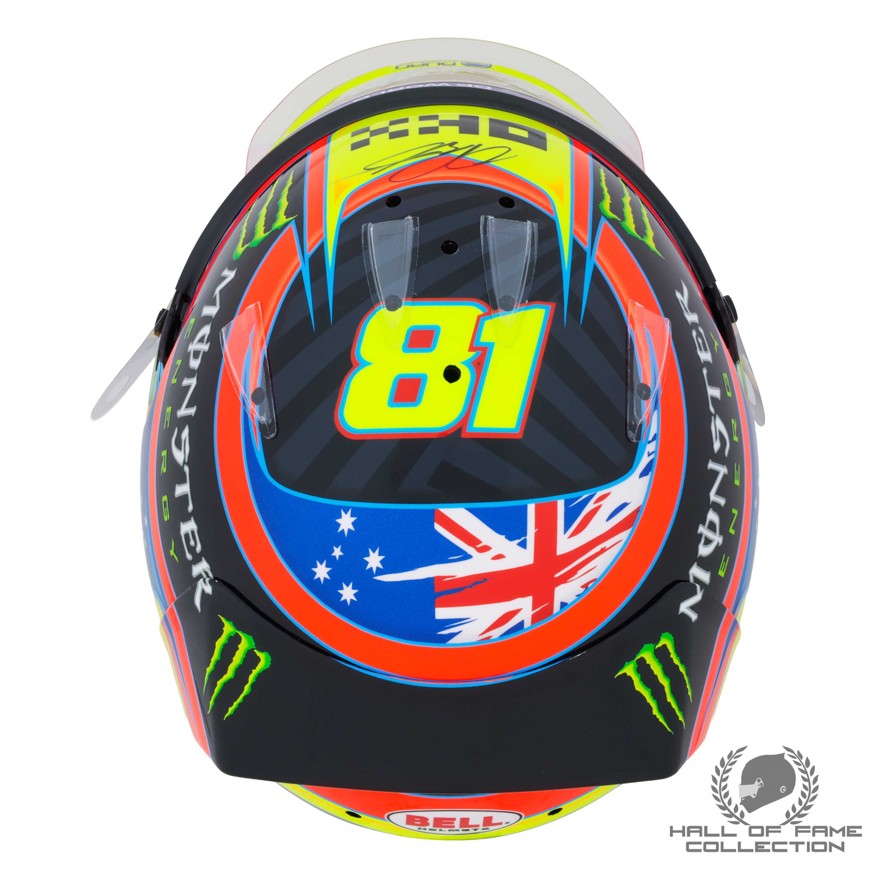 2025 Oscar Piastri Signed Official Replica McLaren F1 Helmet